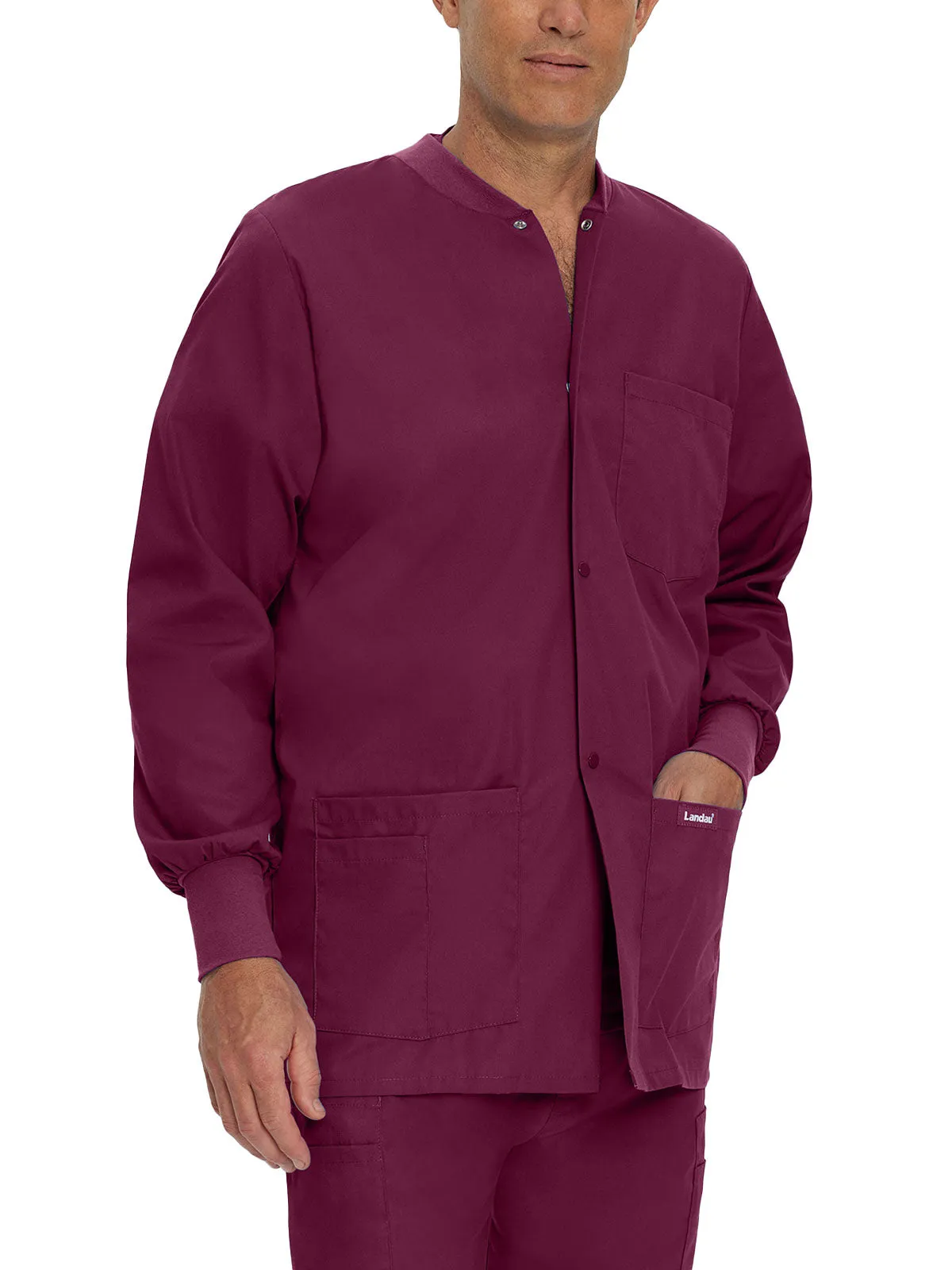 Essentials - Men's Warm-Up Scrub Jacket