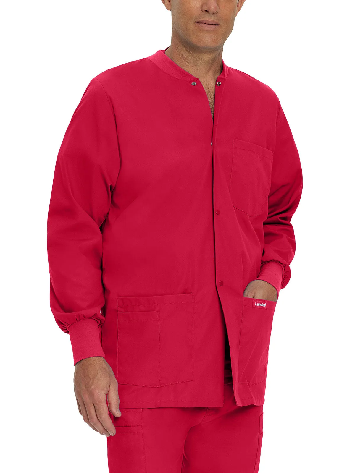 Essentials - Men's Warm-Up Scrub Jacket