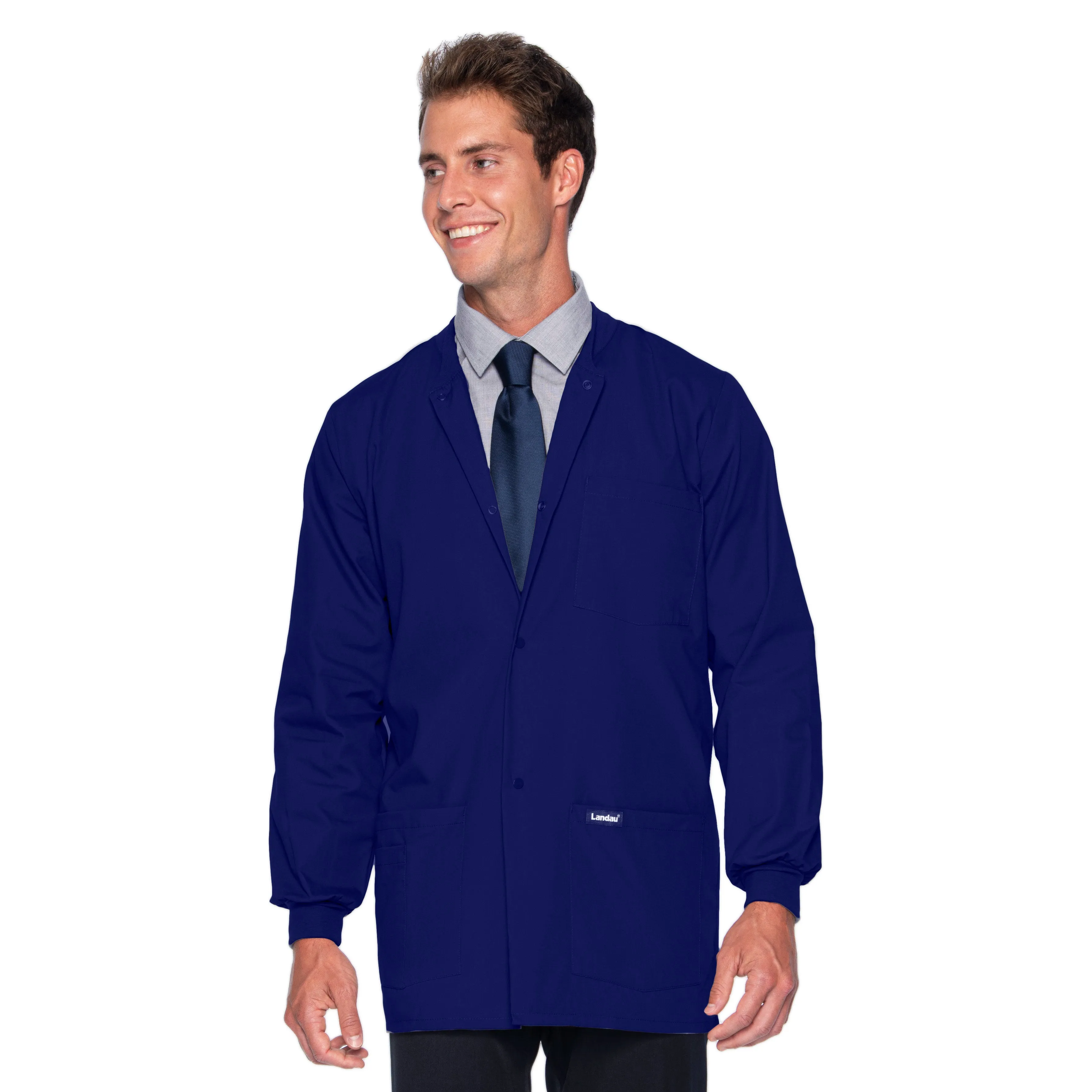 Essentials - Men's Warm-Up Scrub Jacket