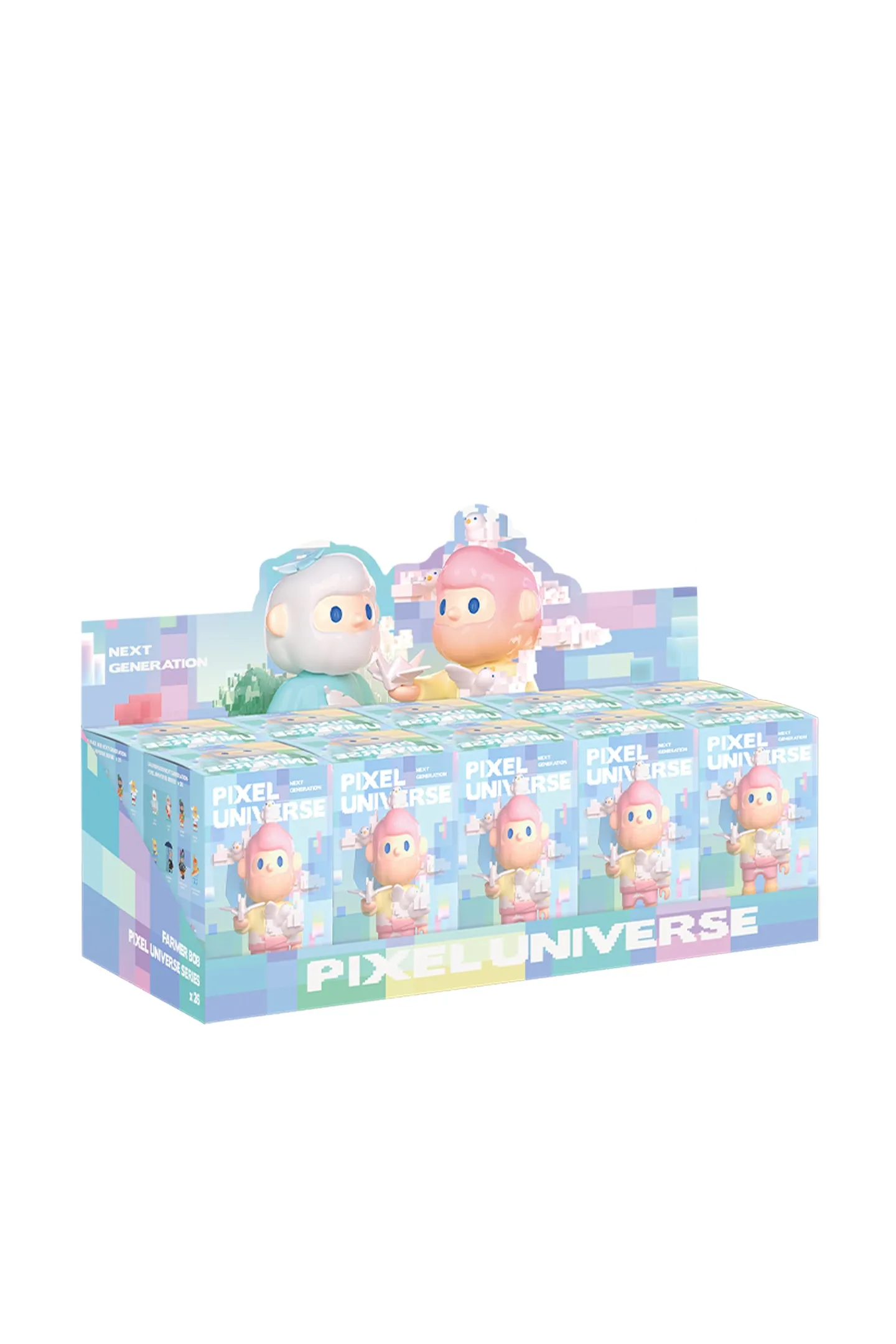 FARMER BOB Next Generation·Pixel Universe Series Blind Box A/B Set