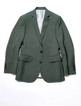 FINAL SALE: BKT50 Tailored Jacket in Wool & Mohair - Timber Green