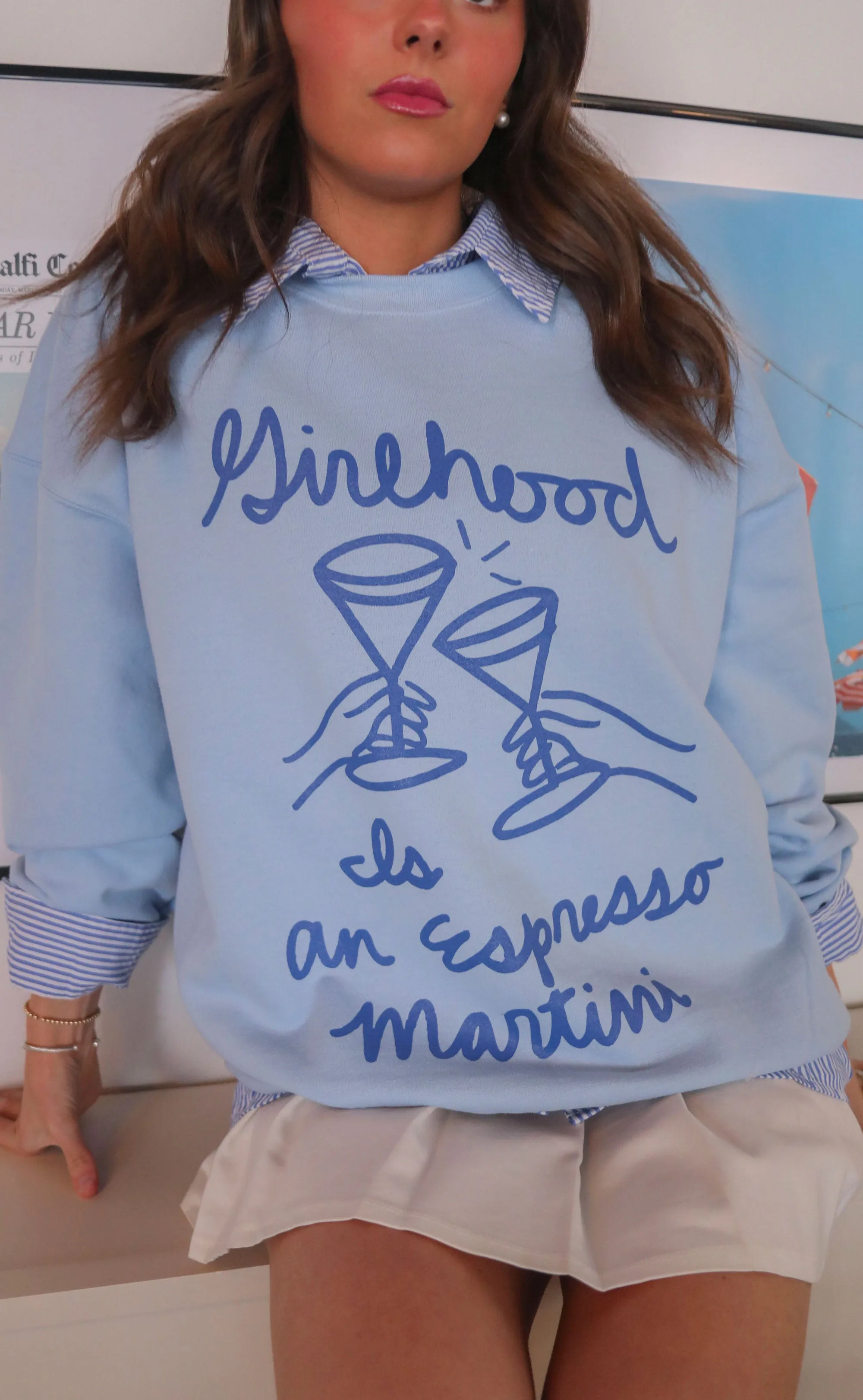 friday   saturday: girlhood sweatshirt