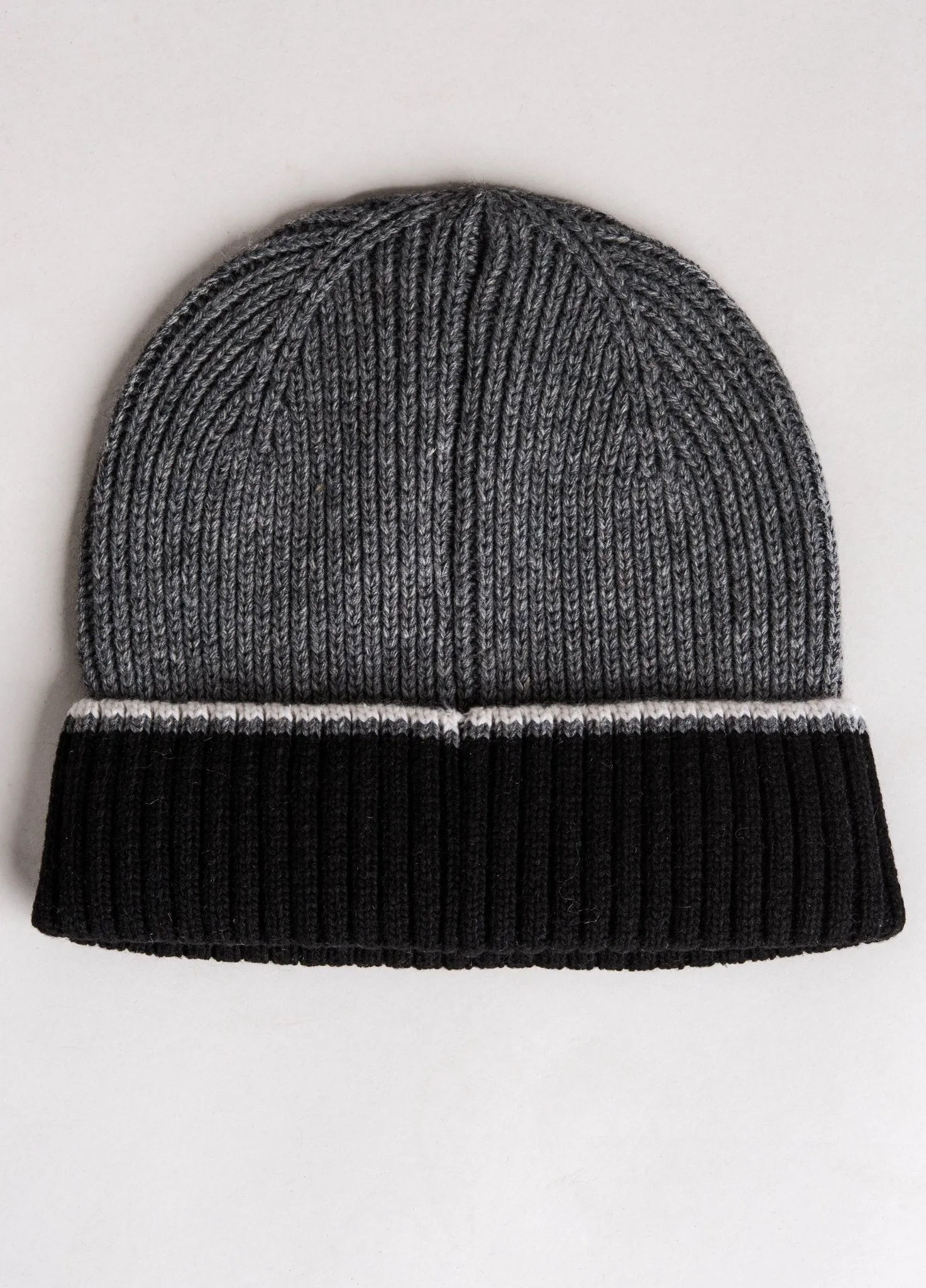 GK Shield Beanie - Black/Grey/White