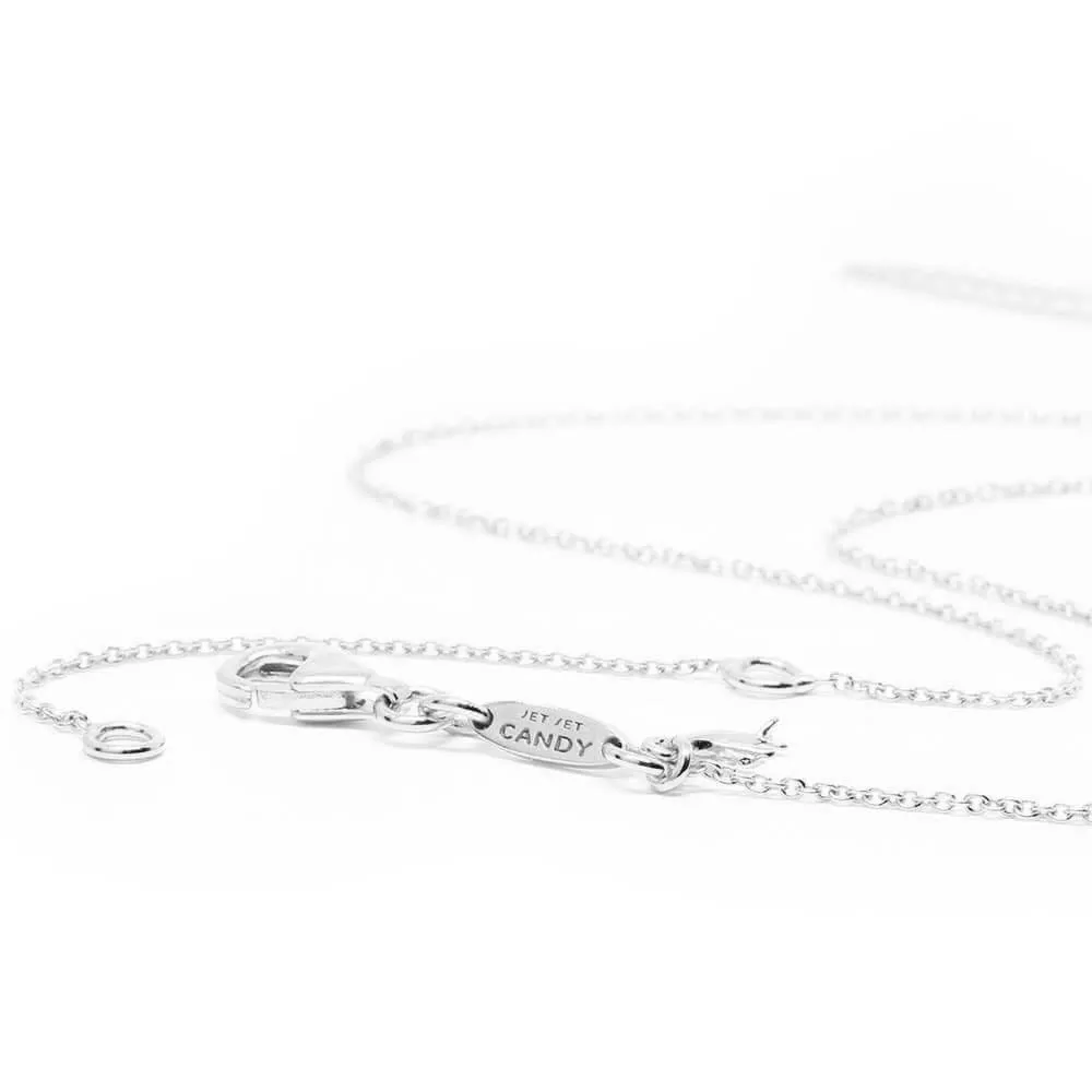 Go-To Charm Necklace, Silver