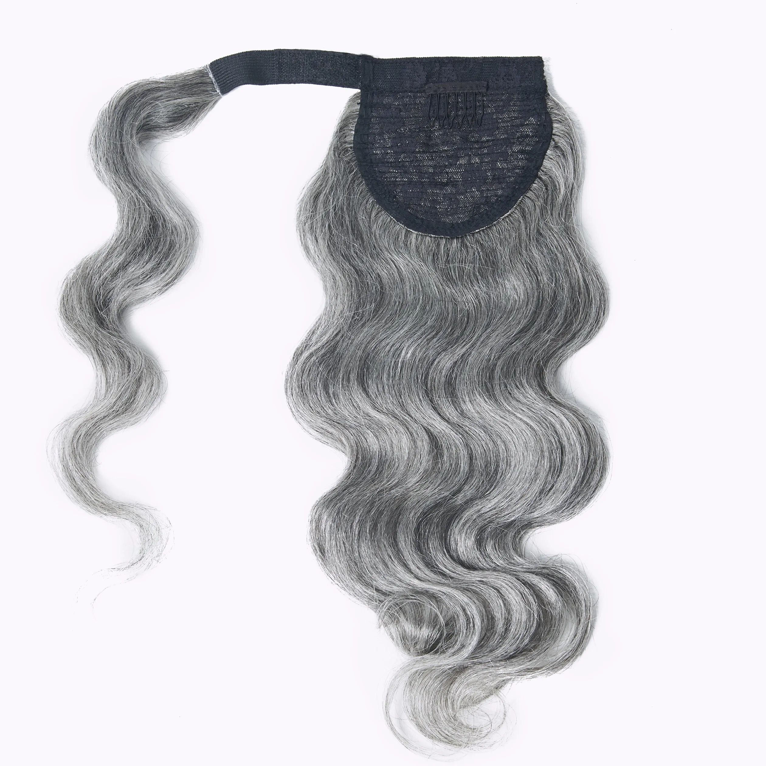 GreyScale Body Wave Ponytail