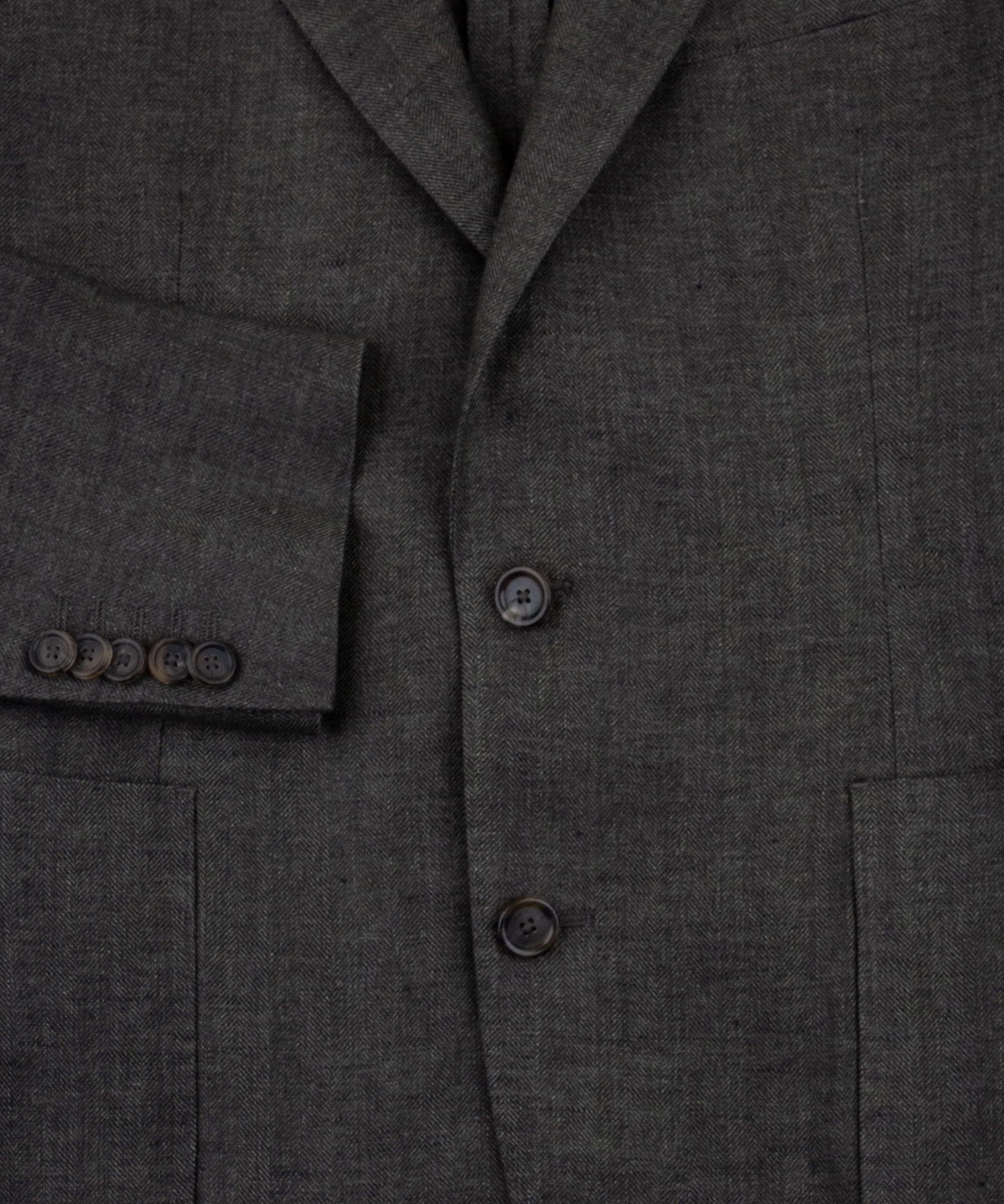 Herringbone Linen Jacket