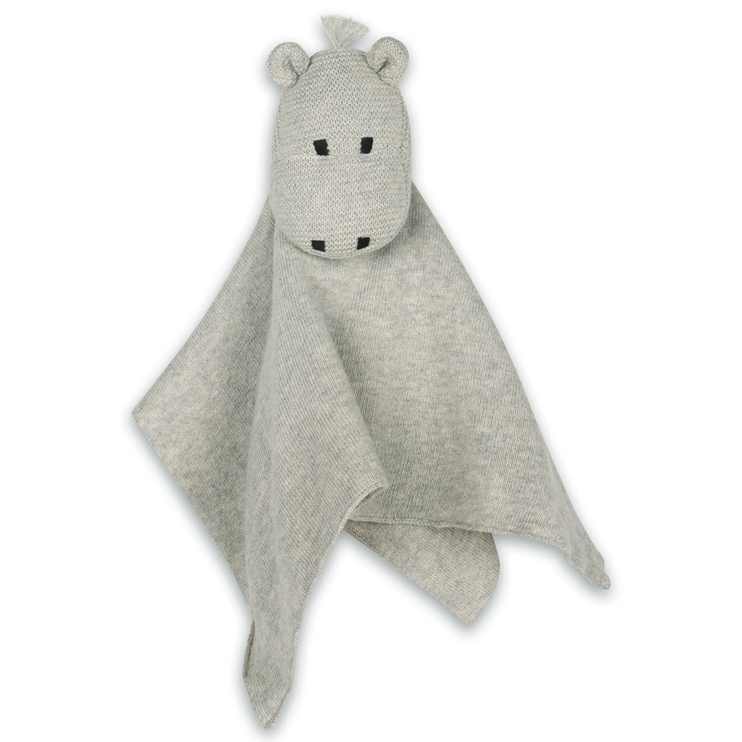 Hippo - Organic Baby Lovey Security Blanket