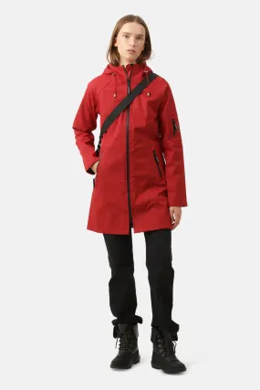 Ilse Jacobsen Rain 37 Raincoat in Fire