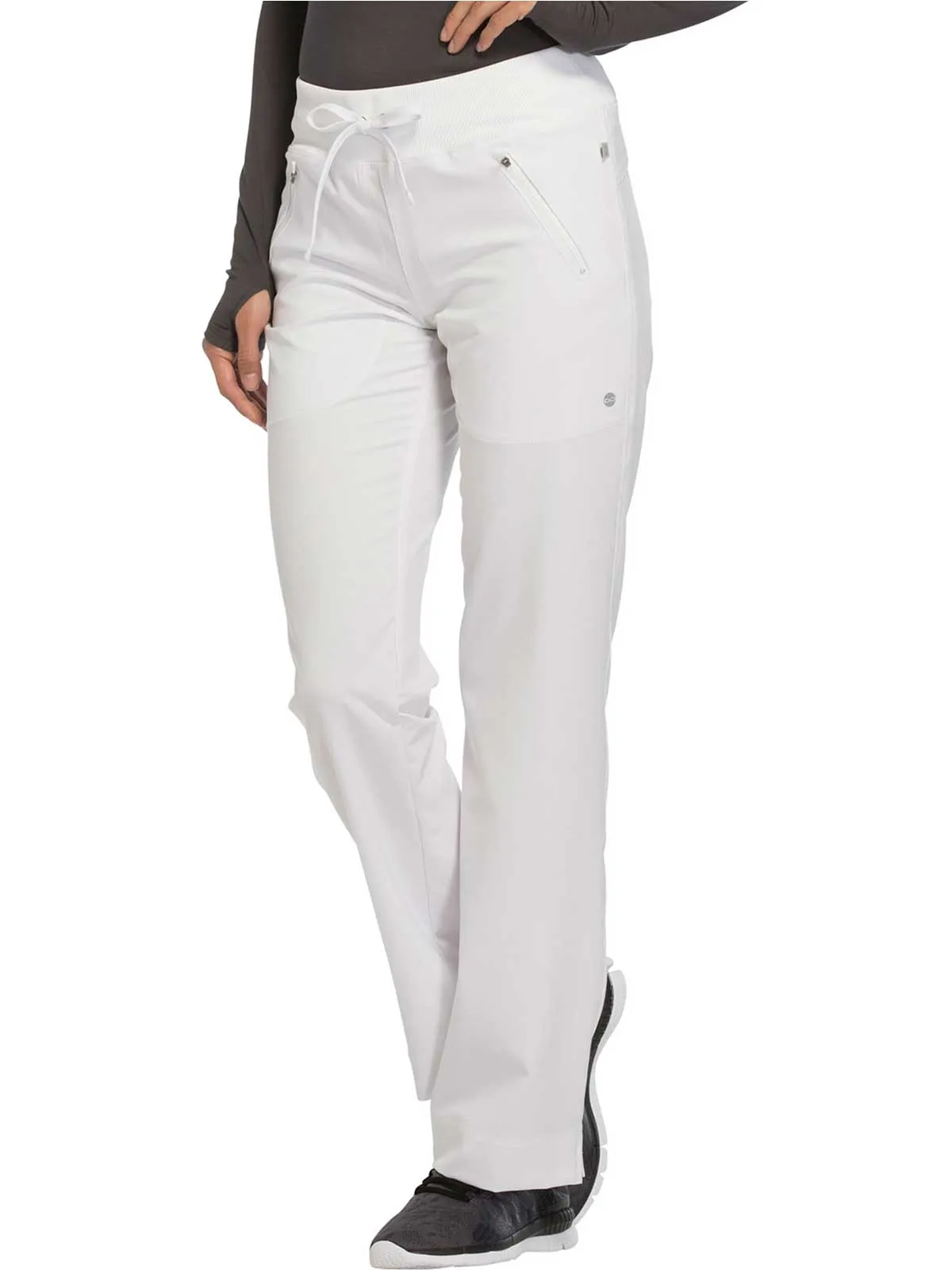 Infinity -  Women Mid Rise Tapered Leg Drawstring Pants