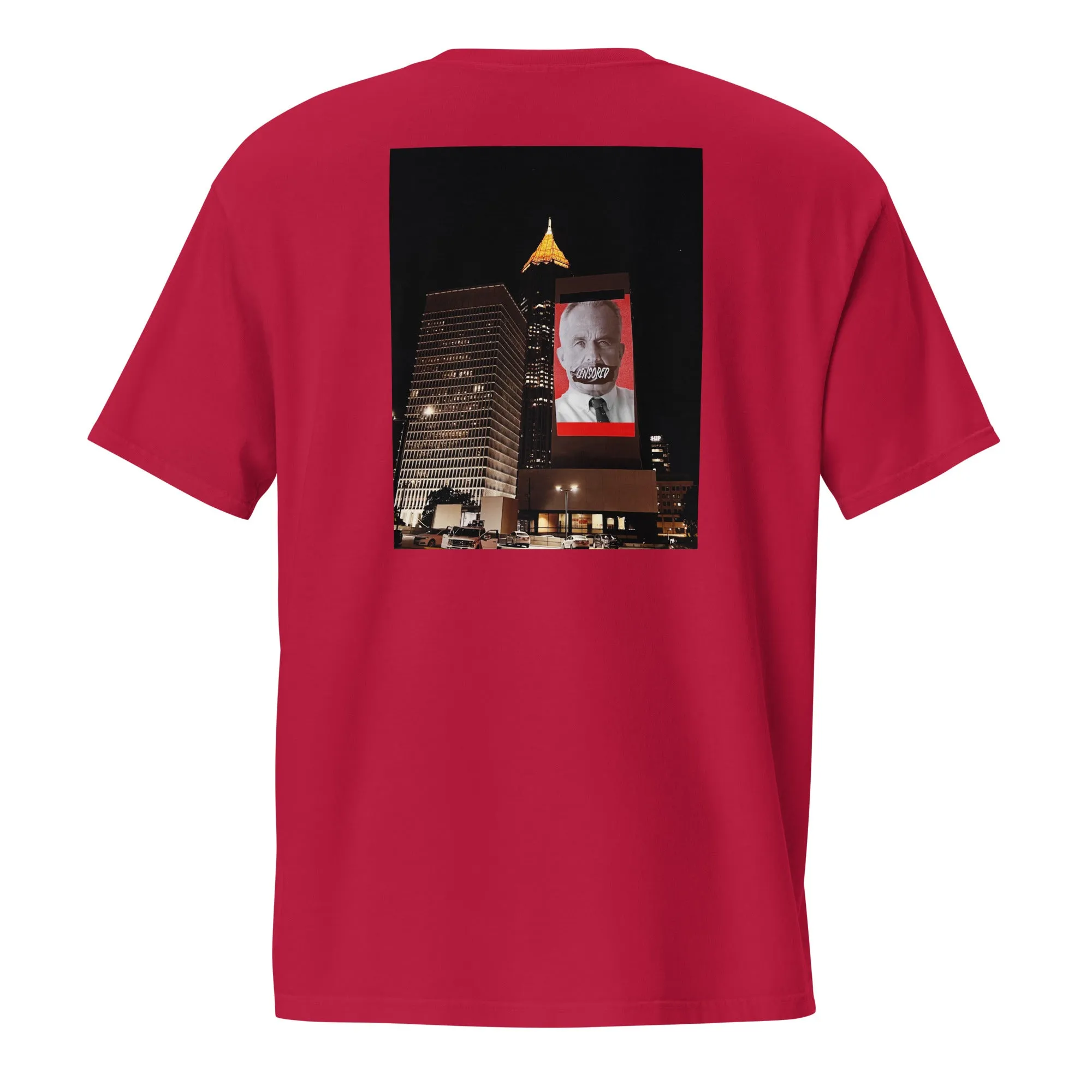 Kennedy Censored Skyline Unisex Pocket Tee