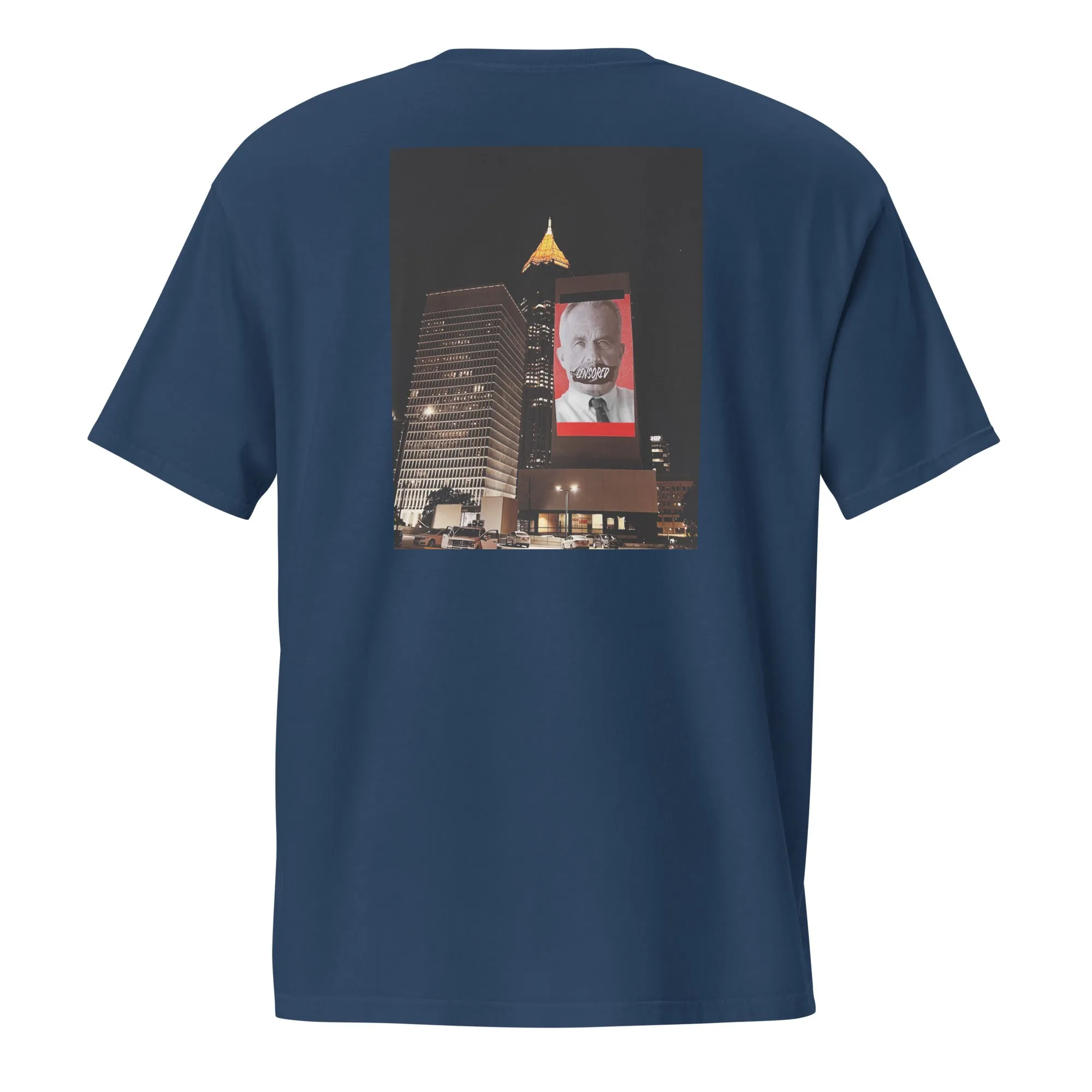 Kennedy Censored Skyline Unisex Pocket Tee