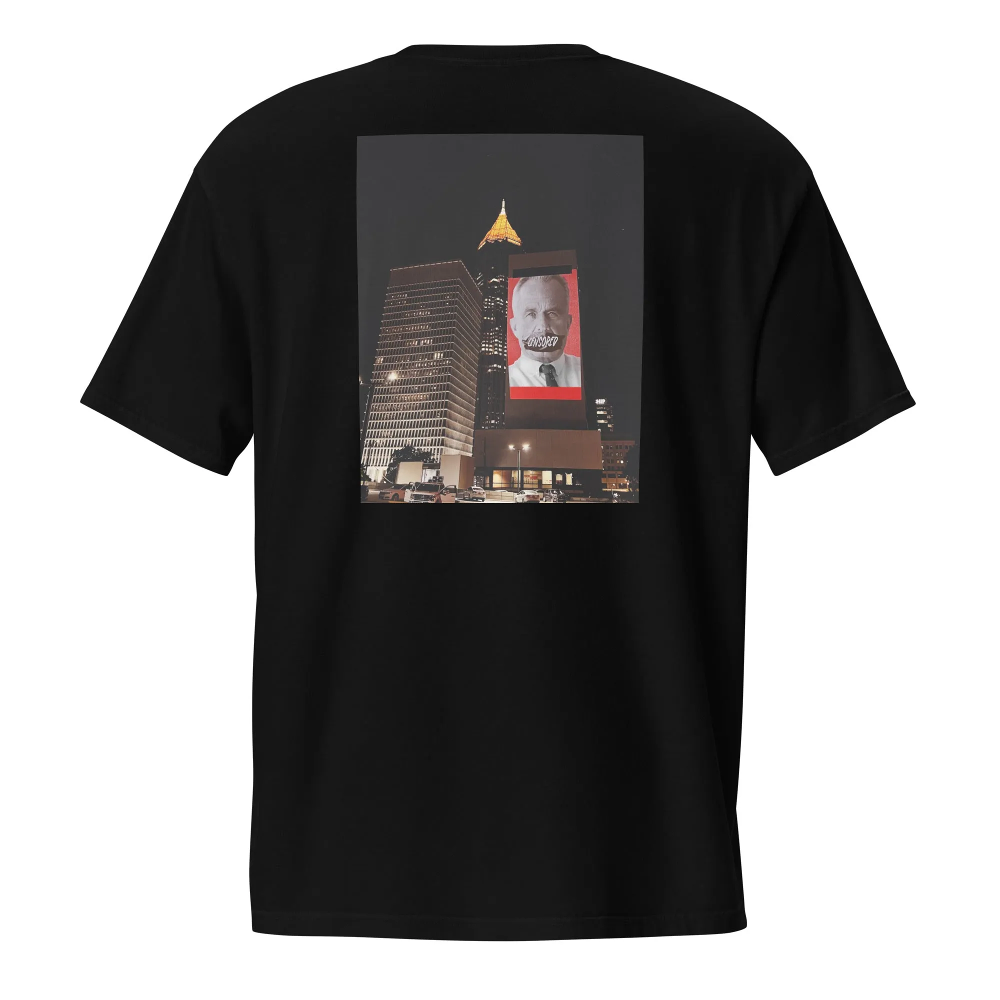 Kennedy Censored Skyline Unisex Pocket Tee