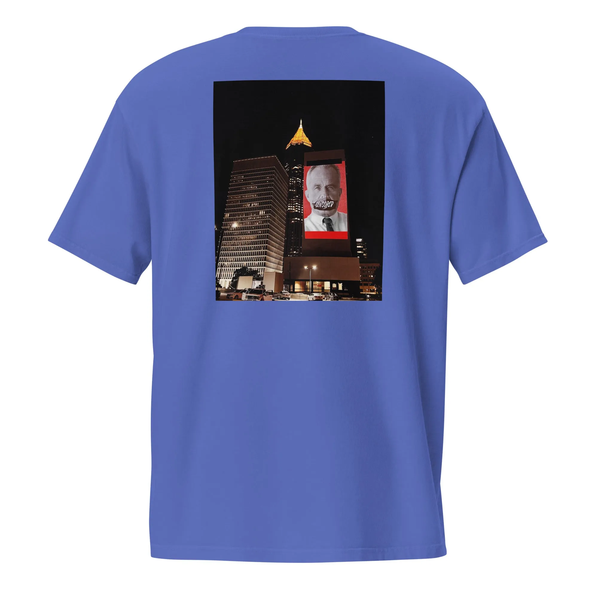 Kennedy Censored Skyline Unisex Pocket Tee