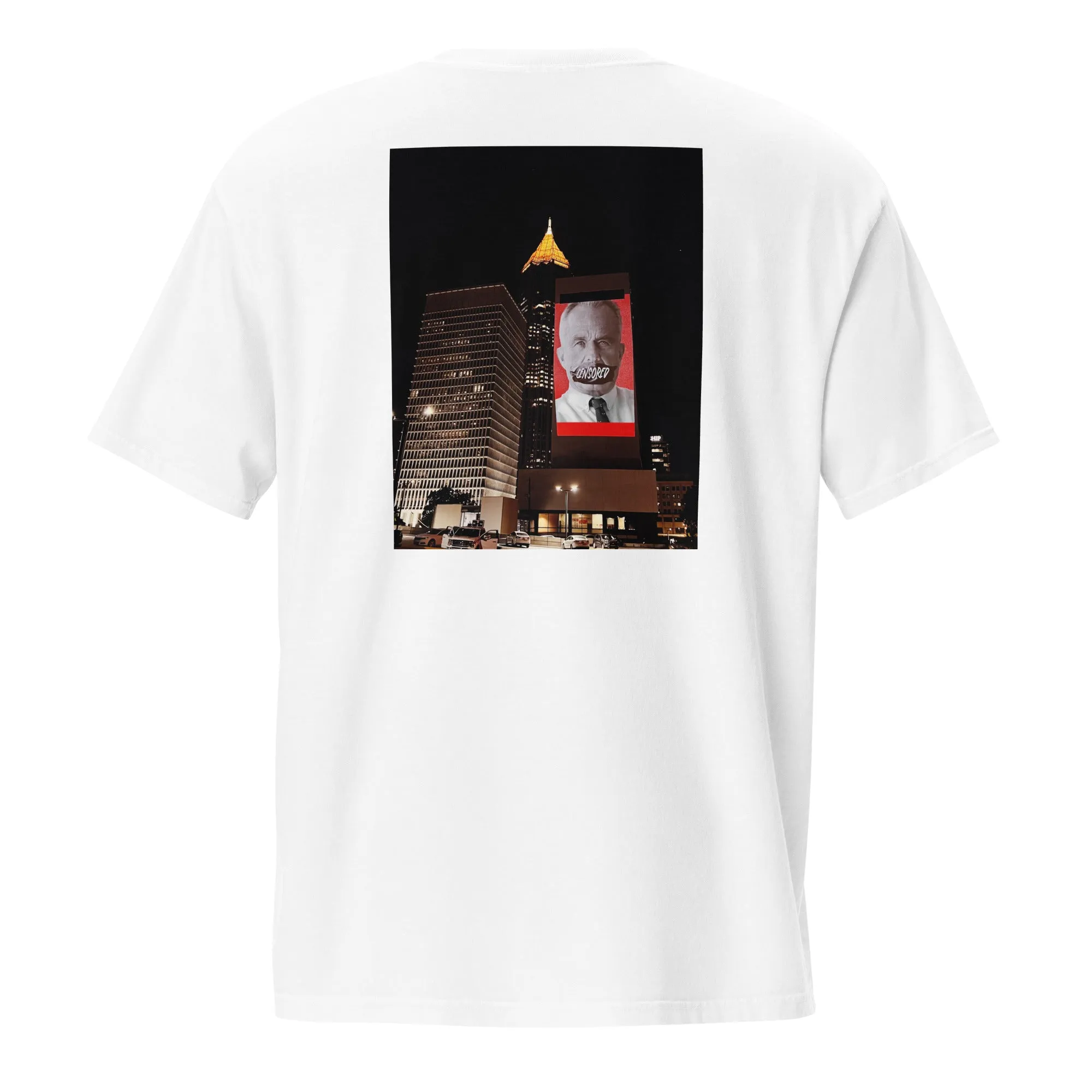 Kennedy Censored Skyline Unisex Pocket Tee