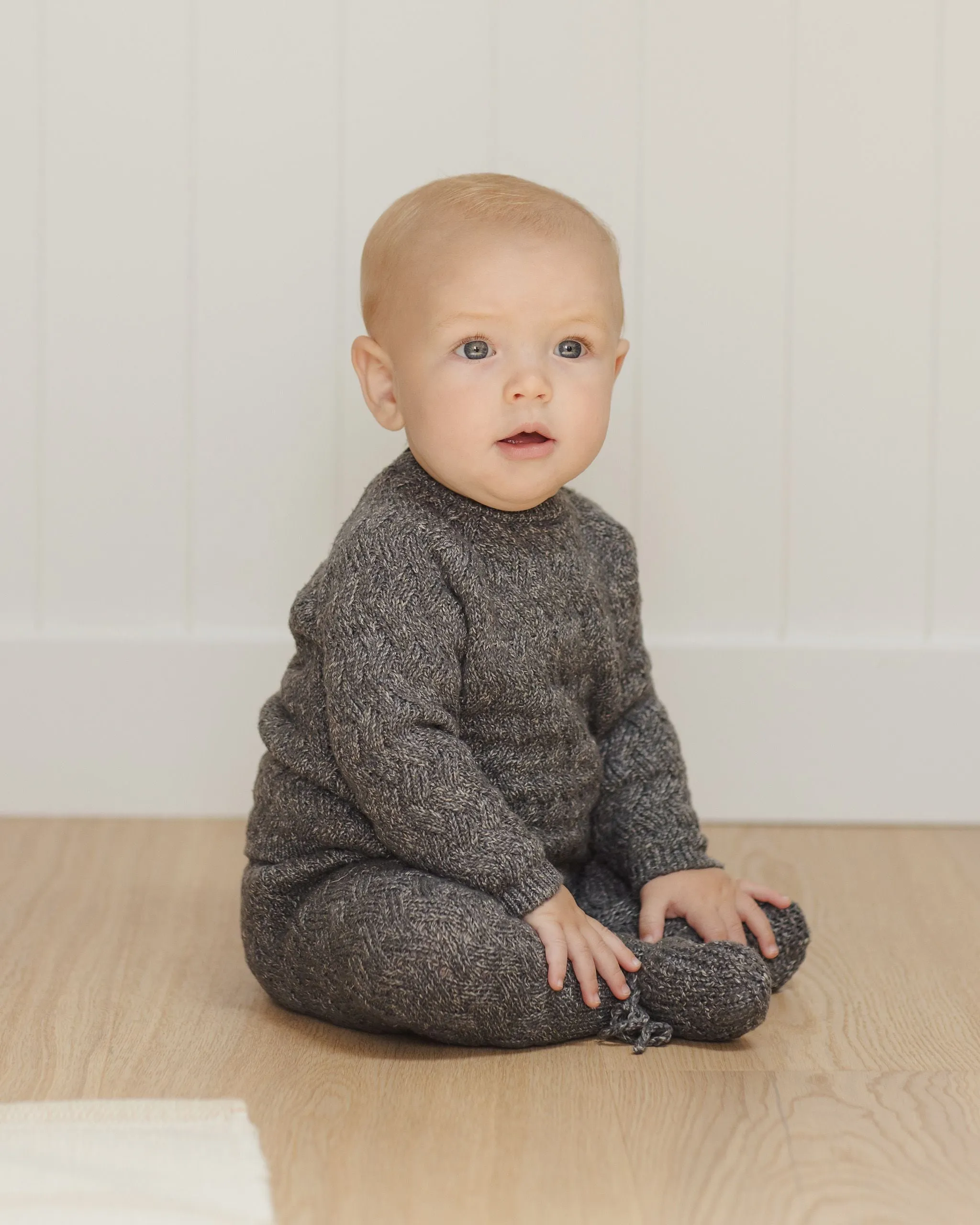 Knit Pant in Heathered Indigo