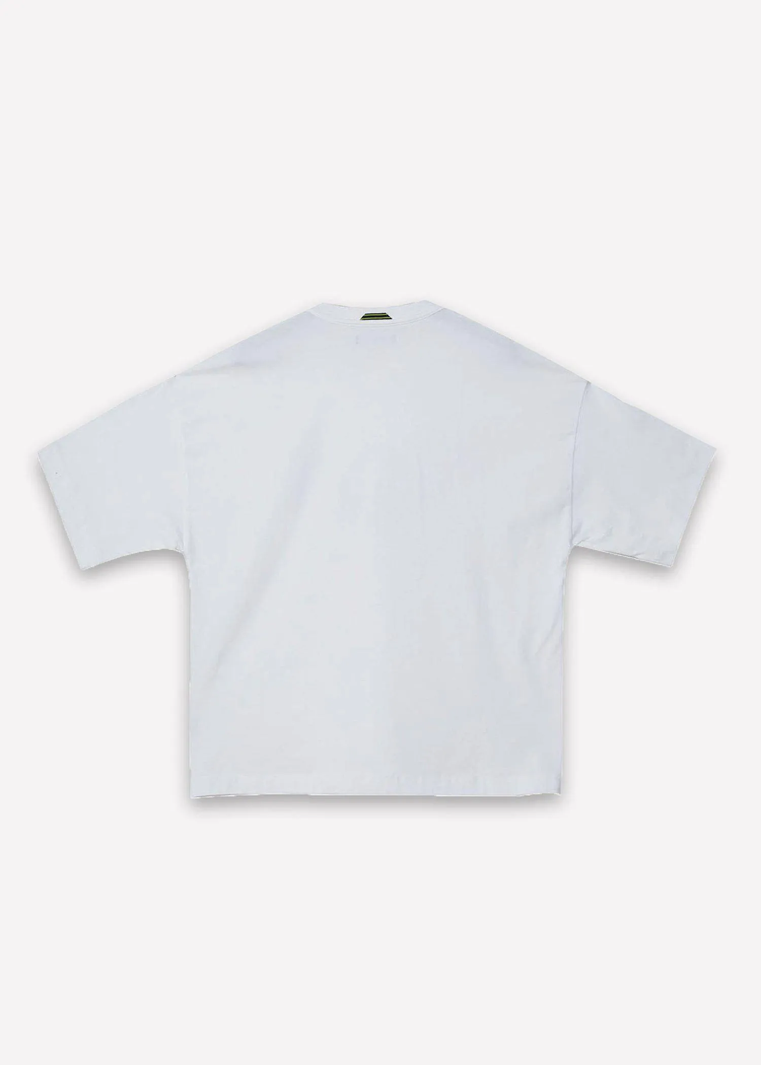 Konus Men's Oversized Vulture Graphic Tee in White