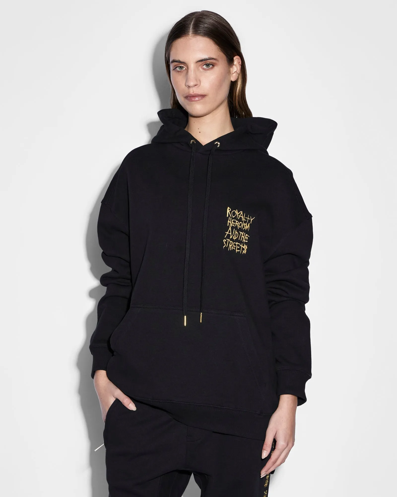 KSUBI 23 BIGGIE HOODIE JET BLACK