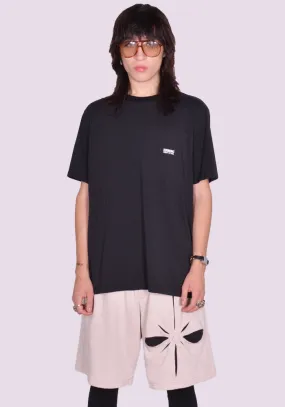 KUSIKOHC KU3SMH05AP-JE130.999 LOGO T-SHIRT BLACK