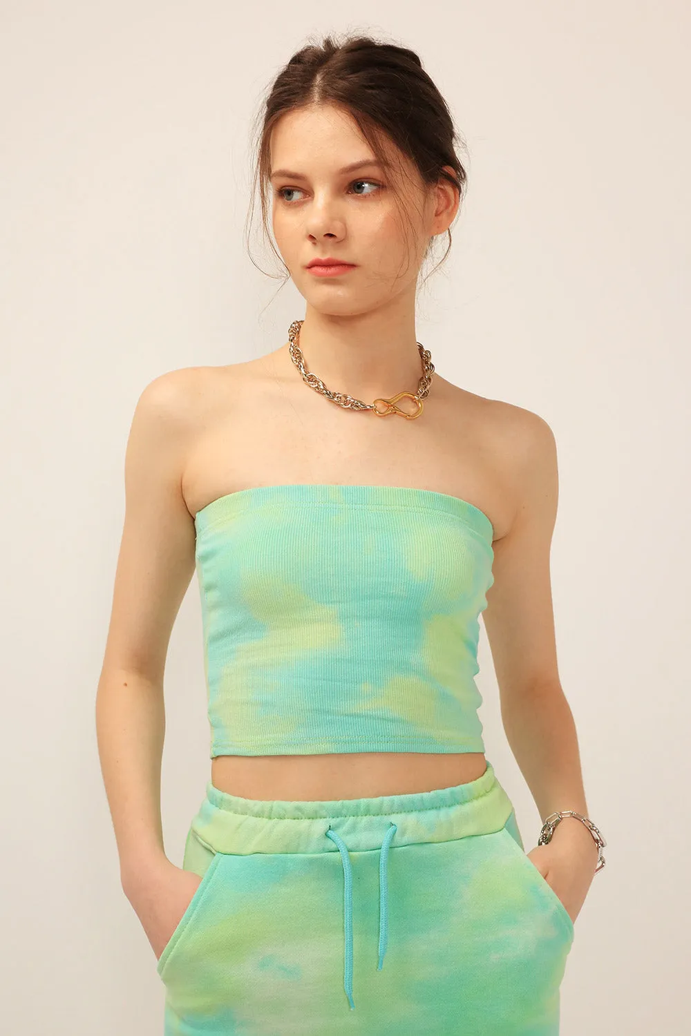 Kylie Tye-dye Tube Top