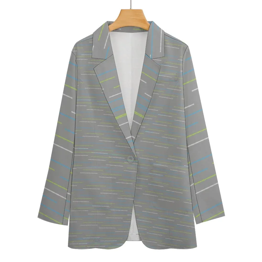 Linear Women's Casual Blazer