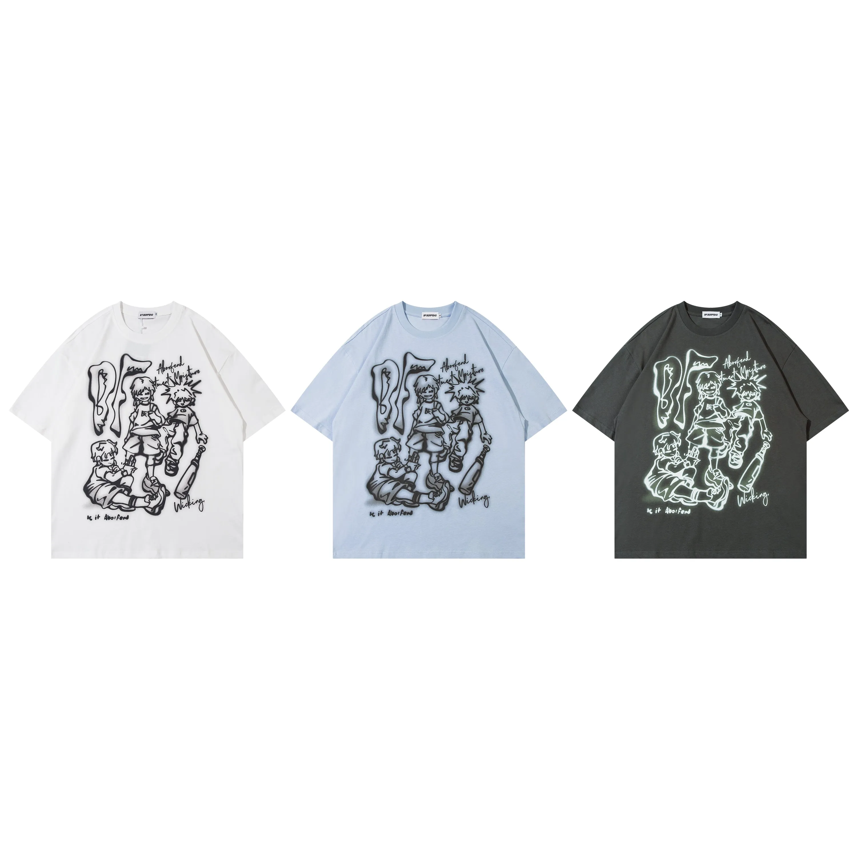 Lines | Oversized Graphic T-Shirt