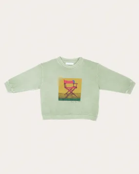 Luka Sweatshirt Organic Cotton Sage