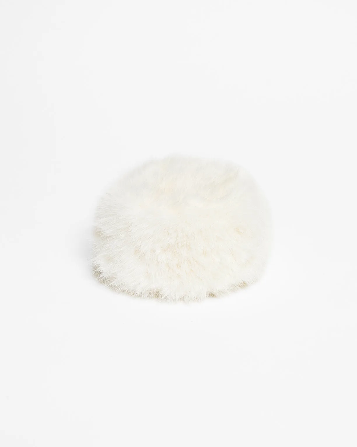 Margot Pillbox Hat Blanc