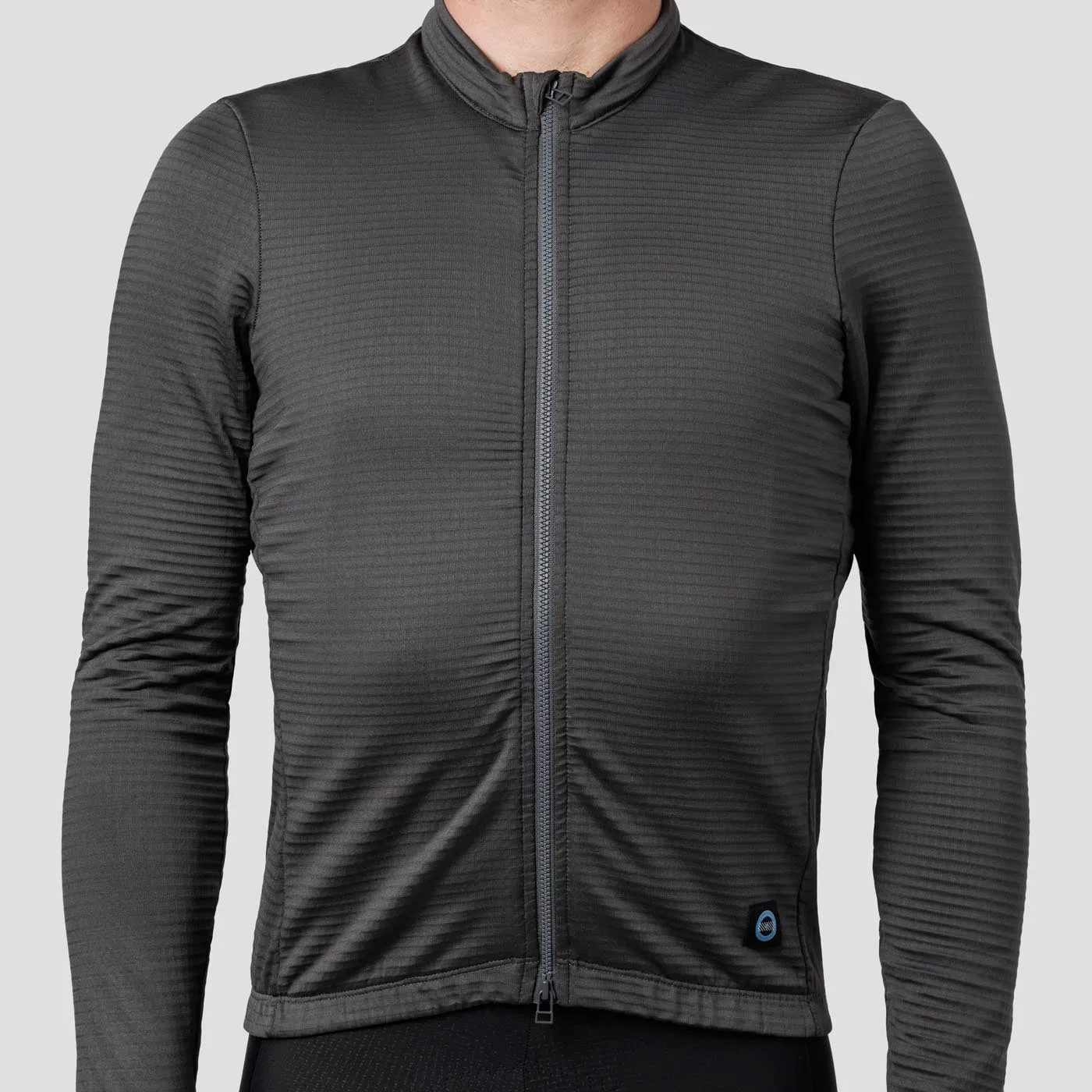 Men's Grid Thermal Jersey - Slate