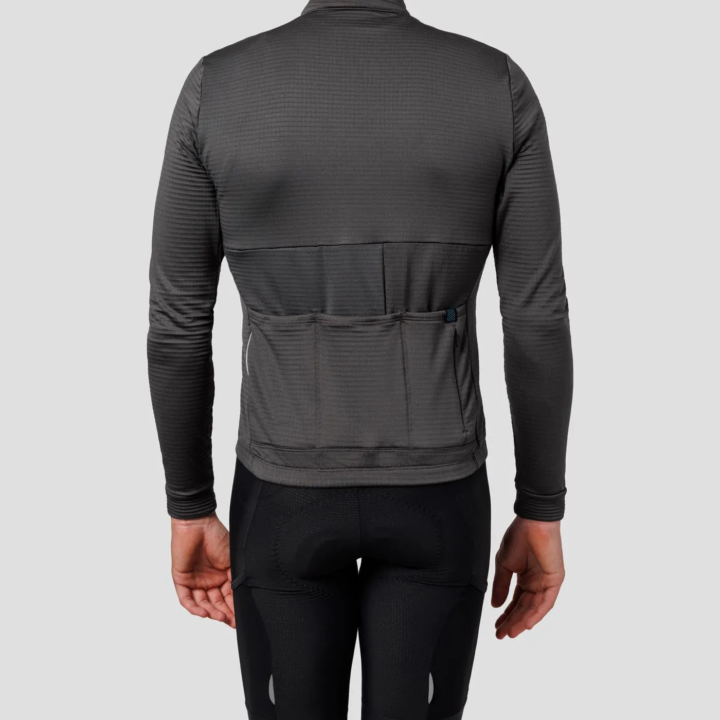 Men's Grid Thermal Jersey - Slate