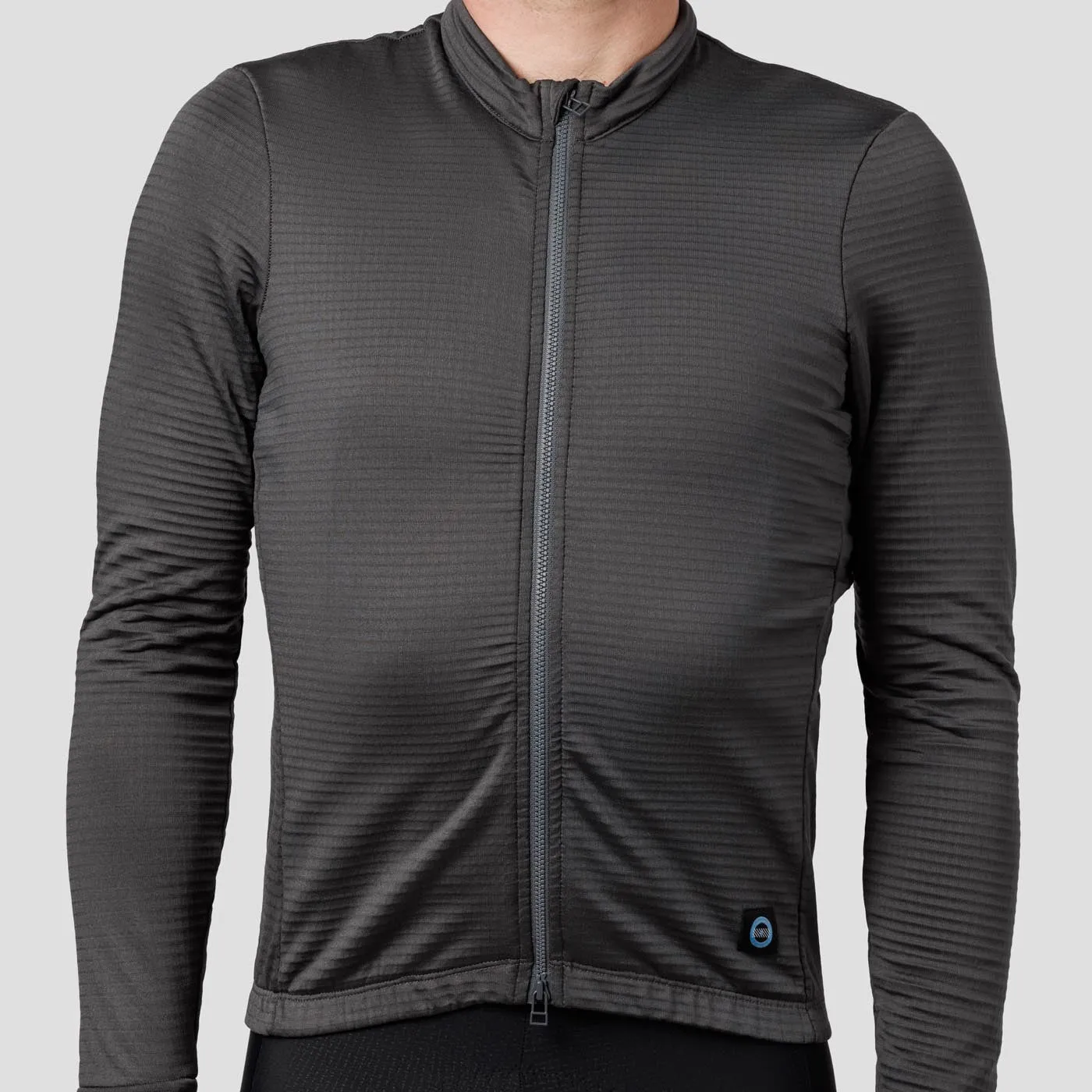 Men's Grid Thermal Jersey - Slate