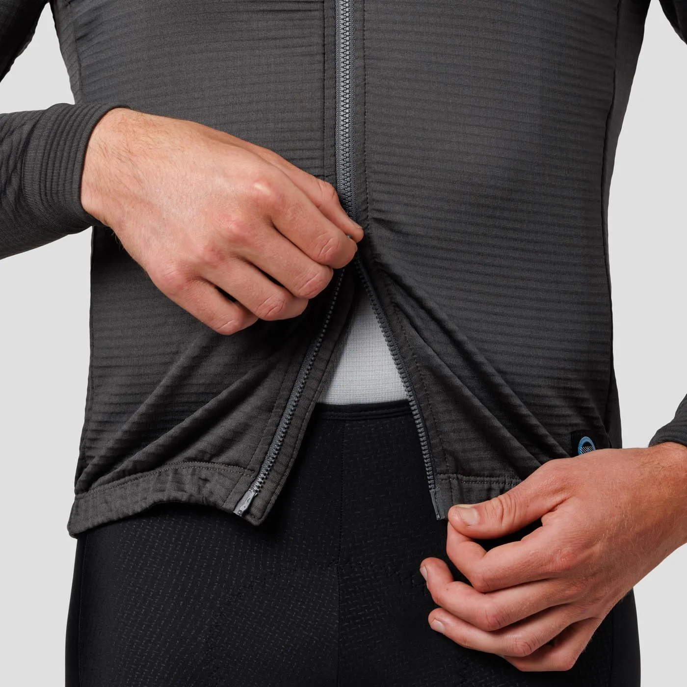 Men's Grid Thermal Jersey - Slate