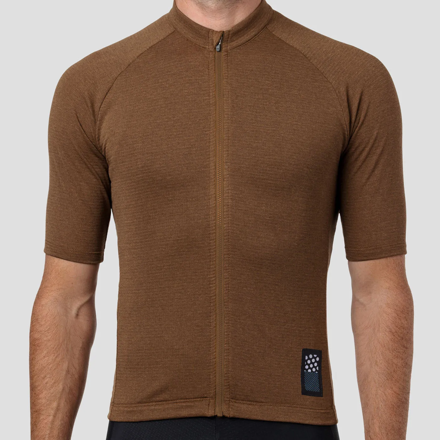 Men's Micro Grid Jersey - Americano