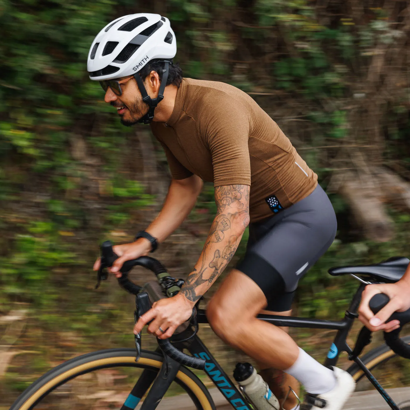 Men's Micro Grid Jersey - Americano