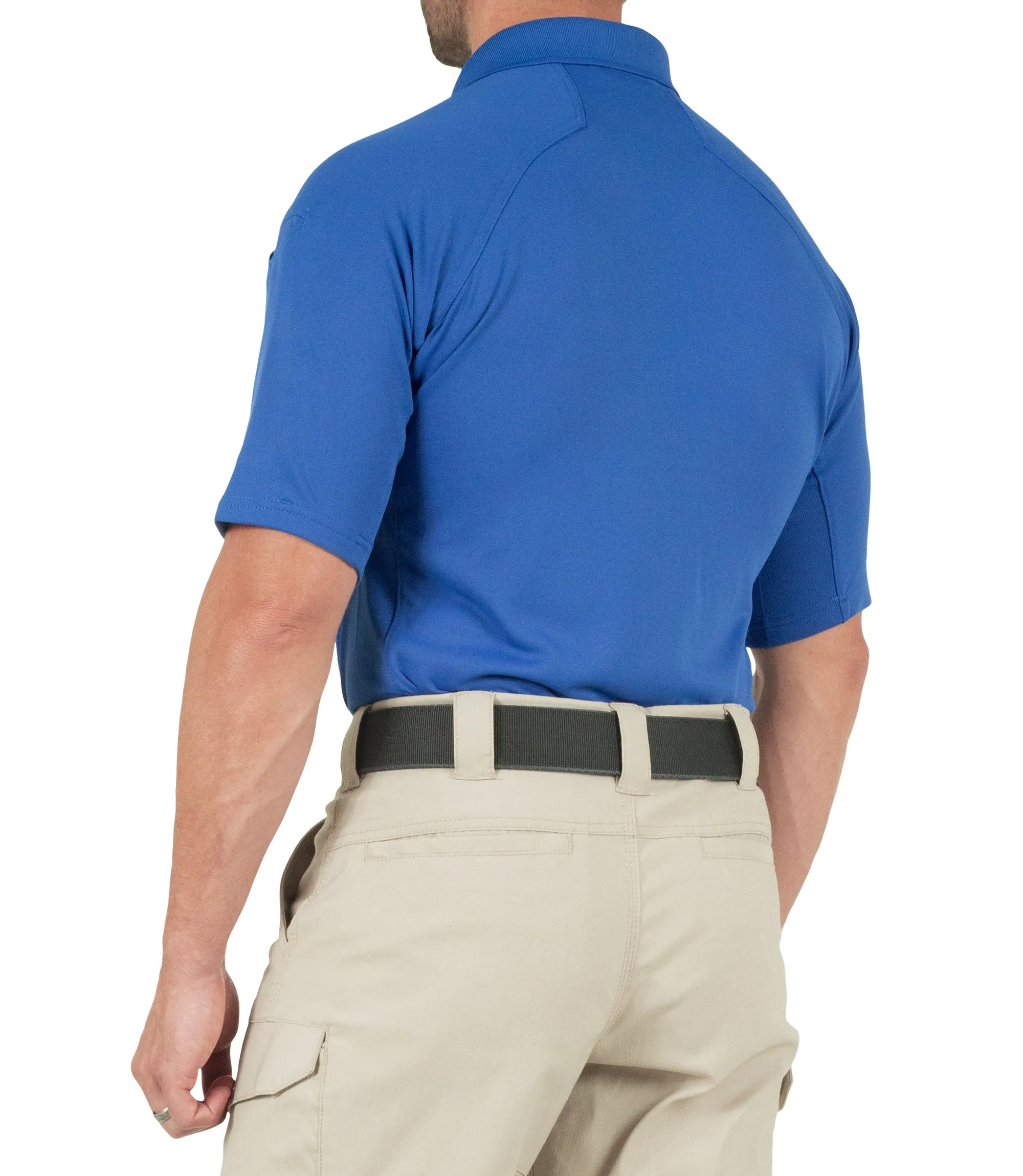 Men's Performance Short Sleeve Polo / Academy Blue