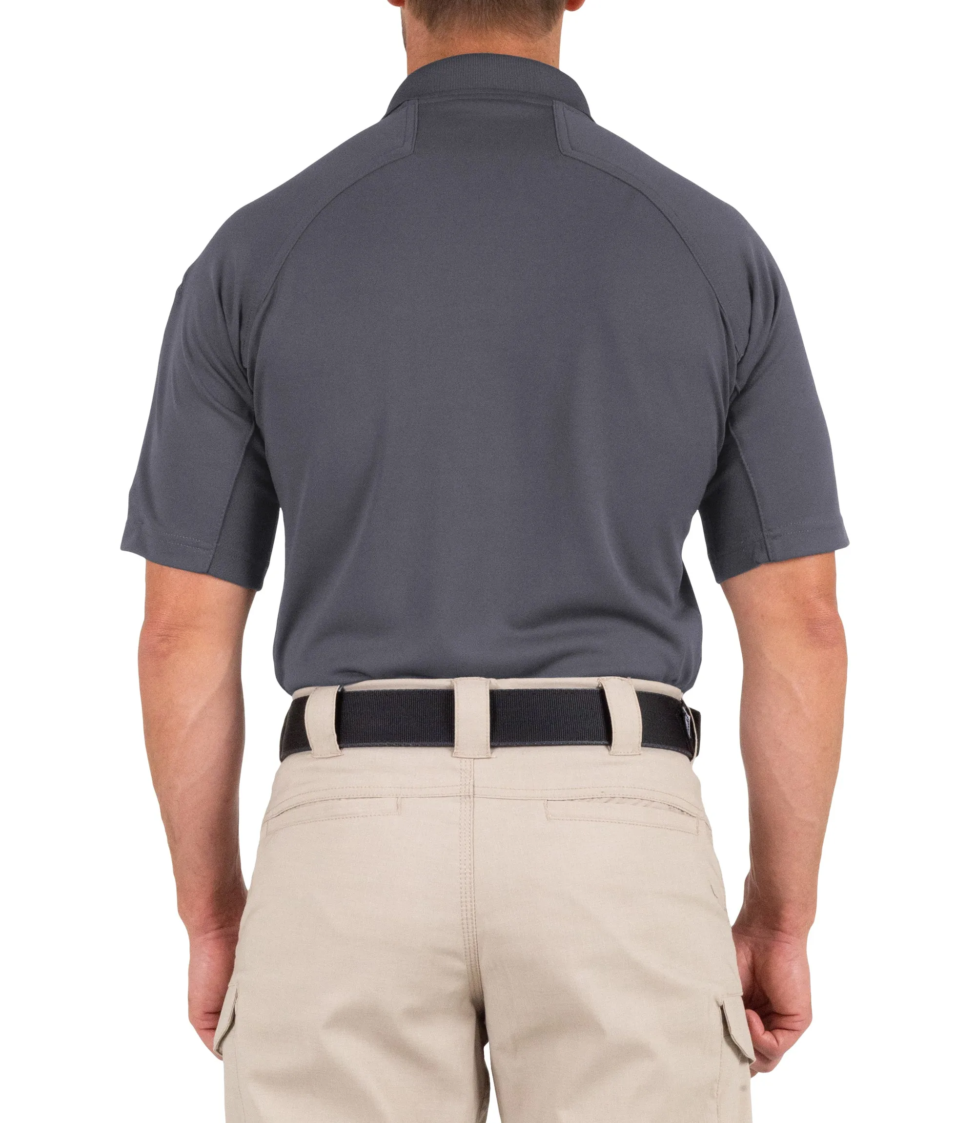 Men's Performance Short Sleeve Polo / Asphalt