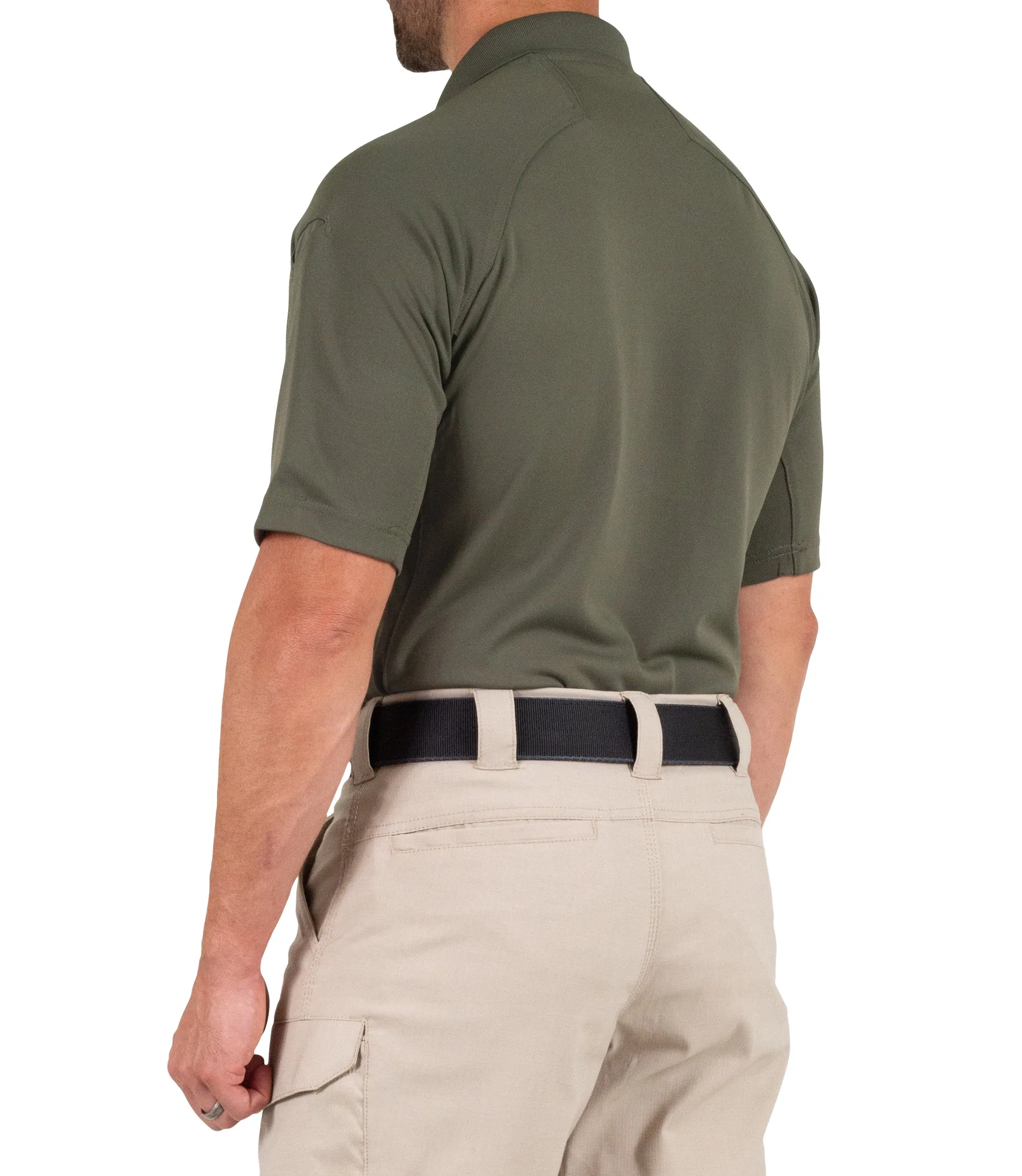 Men's Performance Short Sleeve Polo / OD Green