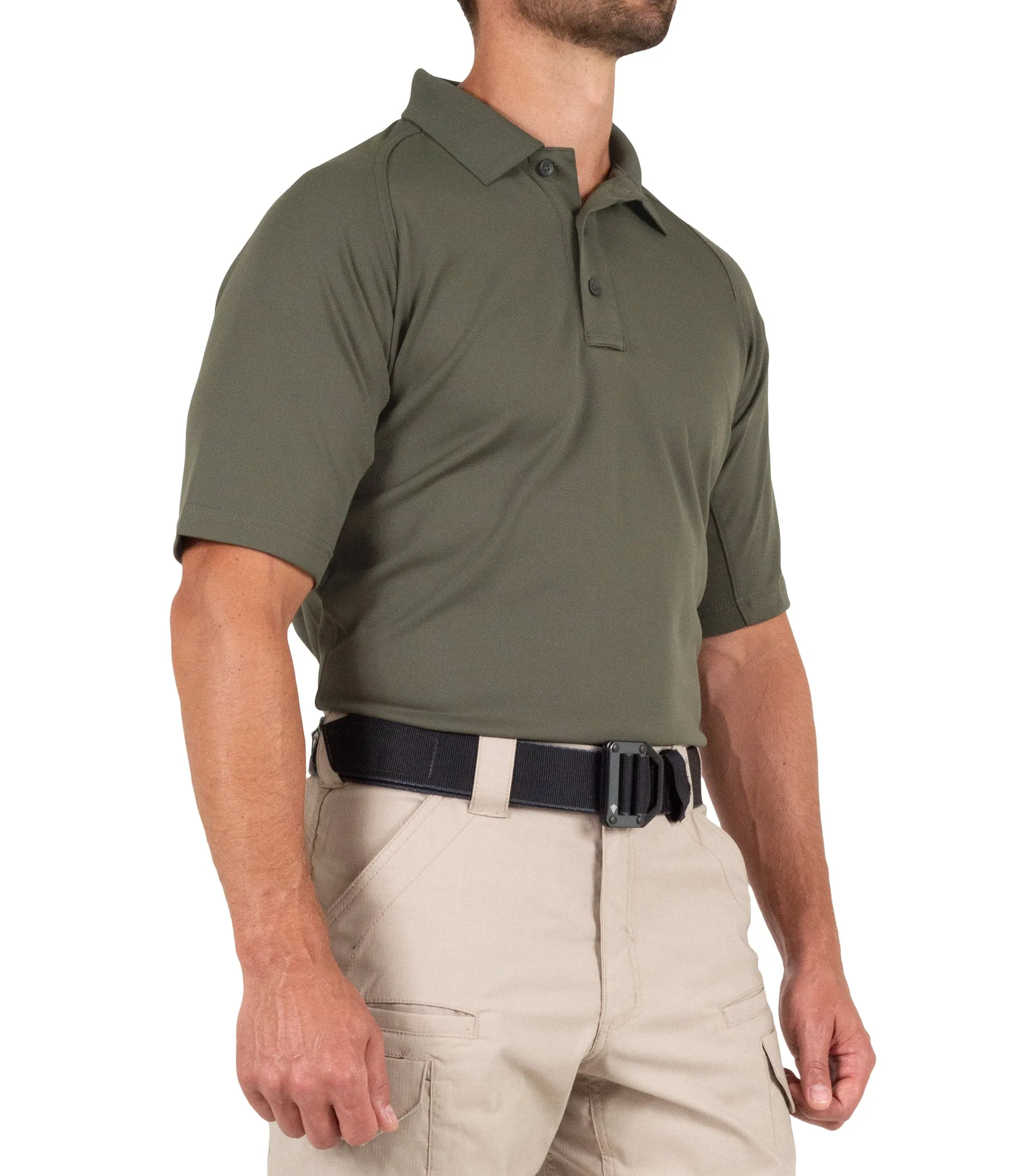 Men's Performance Short Sleeve Polo / OD Green