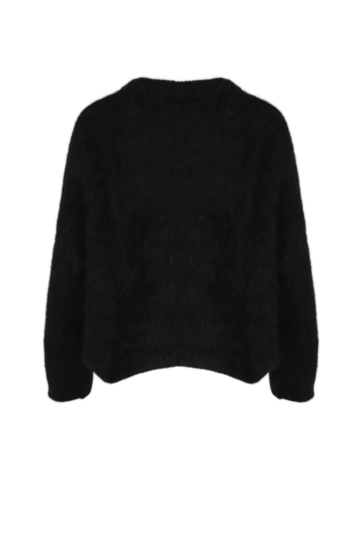 Montreal Knit Black in Angora