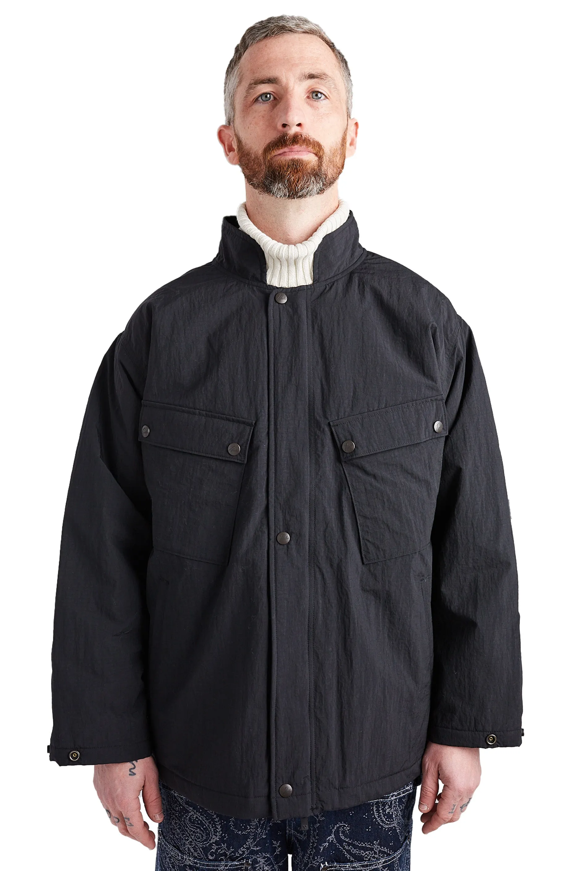 Needles C.P. Nylon Ripstop Jacket 'Black'