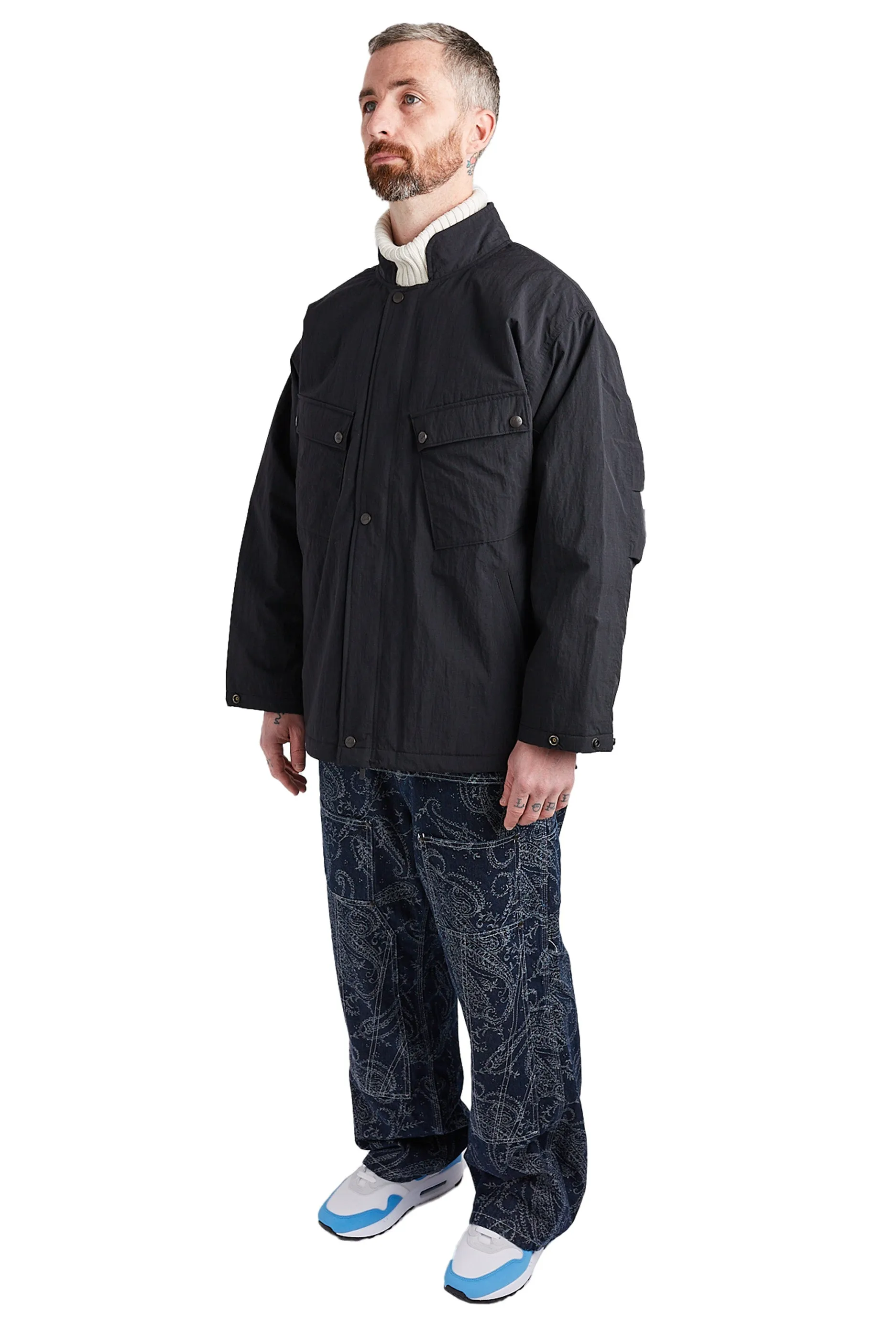 Needles C.P. Nylon Ripstop Jacket 'Black'