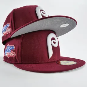 New Era Custom Exclusive Fitted Philadelphia Phillies 1980 WS Patch