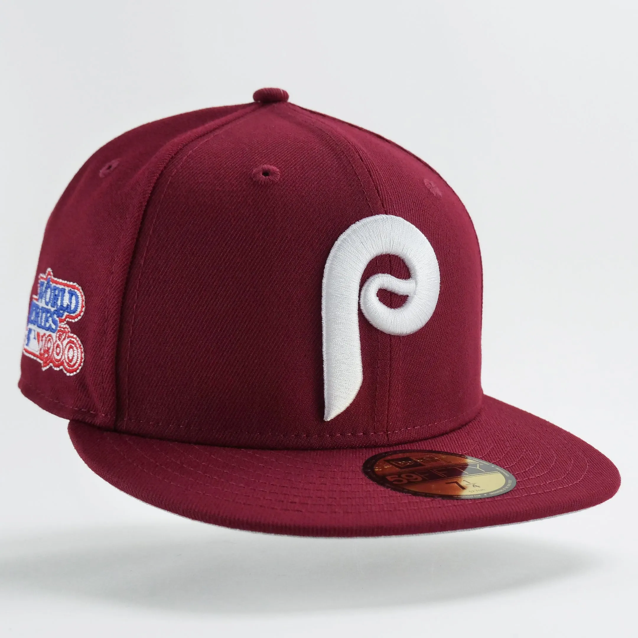 New Era Custom Exclusive Fitted Philadelphia Phillies 1980 WS Patch