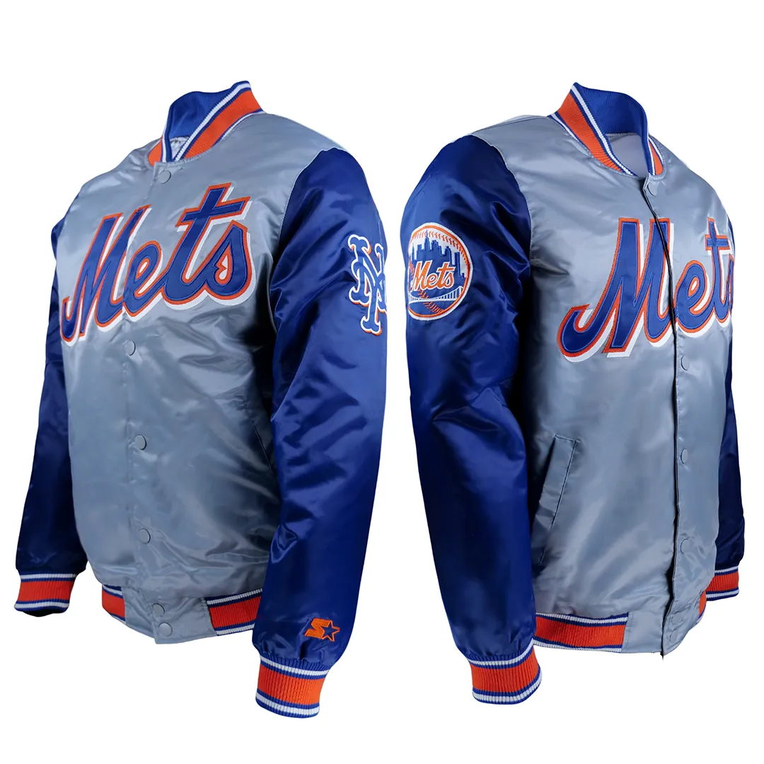 New York Mets Starter Exclusive Custom Satin Jacket