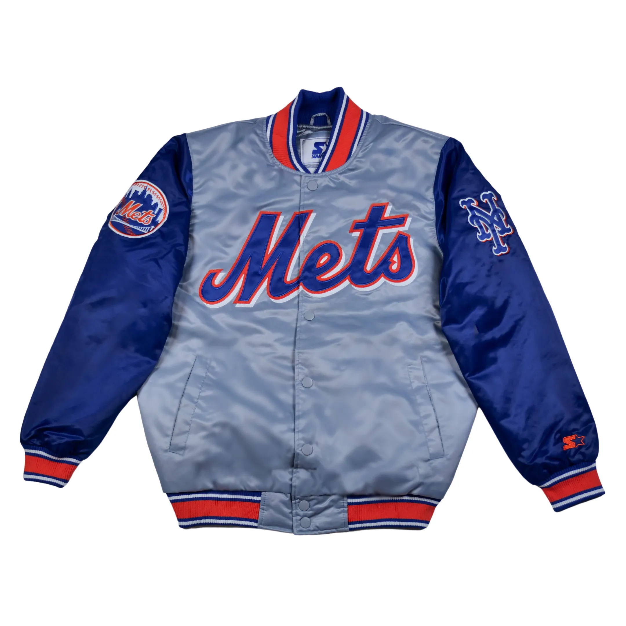 New York Mets Starter Exclusive Custom Satin Jacket