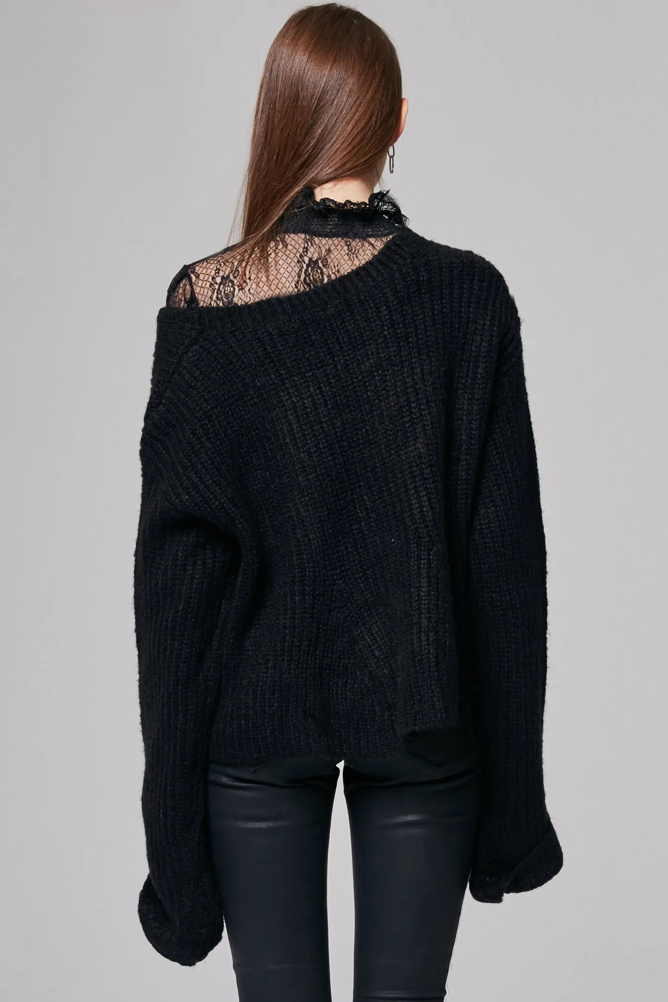 Nicki Oversized Knit Pullover