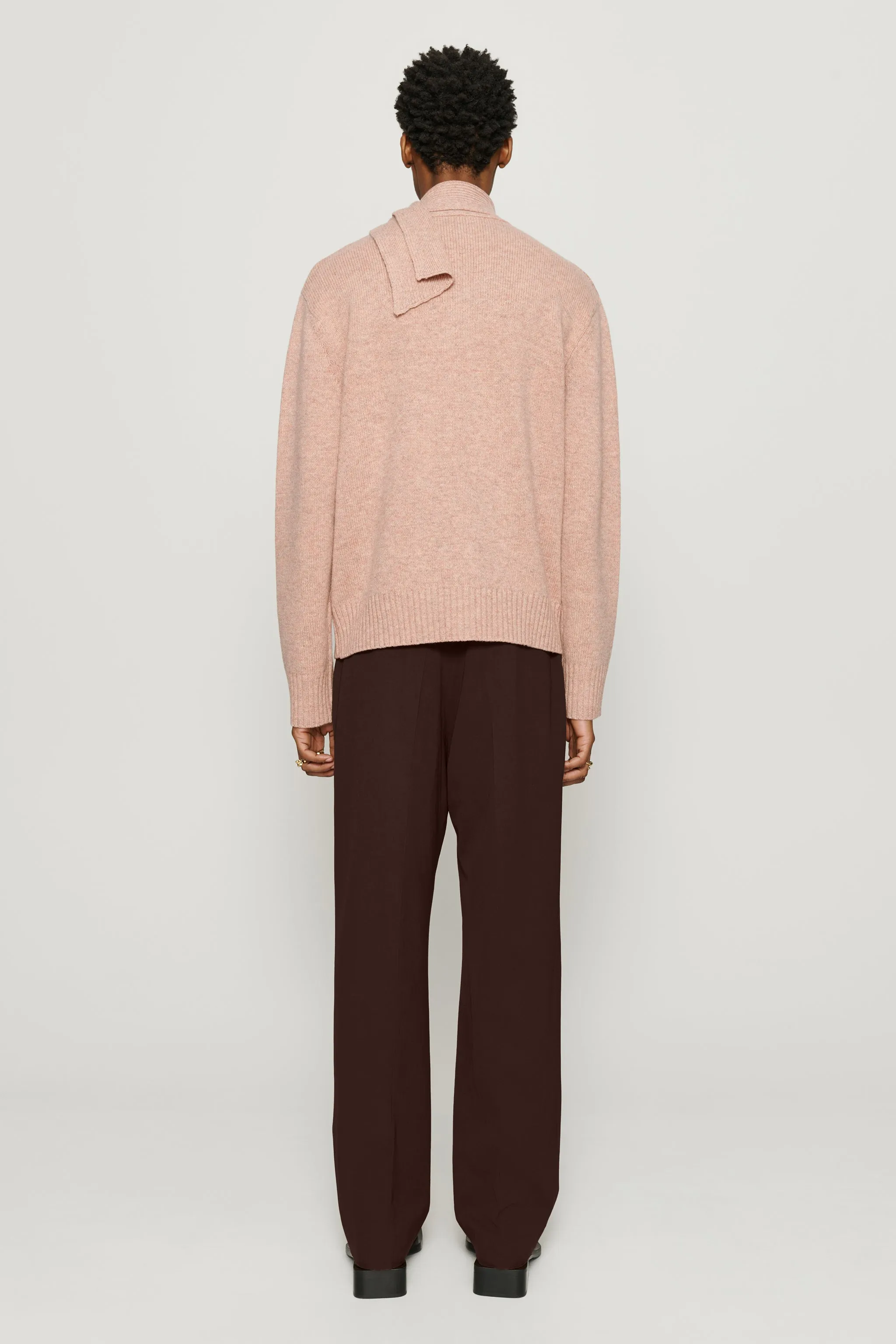 Omari Double Pleated Trousers