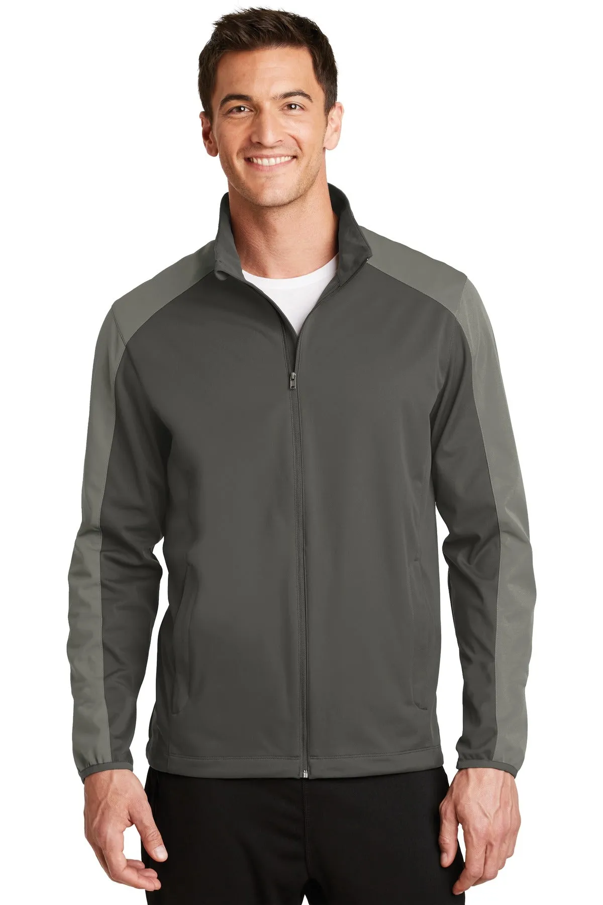 Port Authority® Active Colorblock Soft Shell Jacket. J718