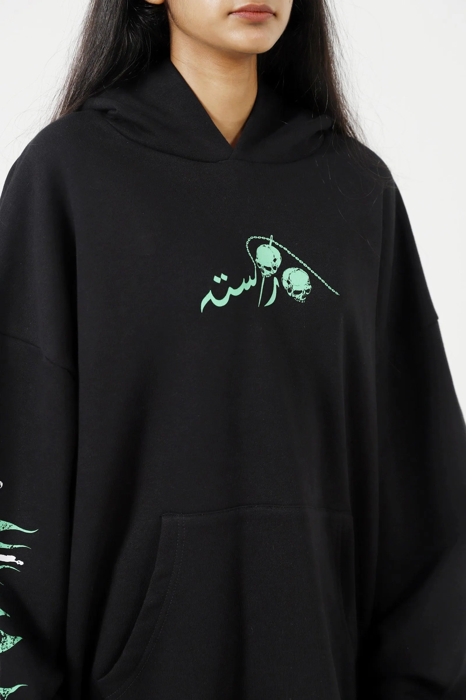 "HANIF NIAZI" PRINTED COLLAB HOODIE