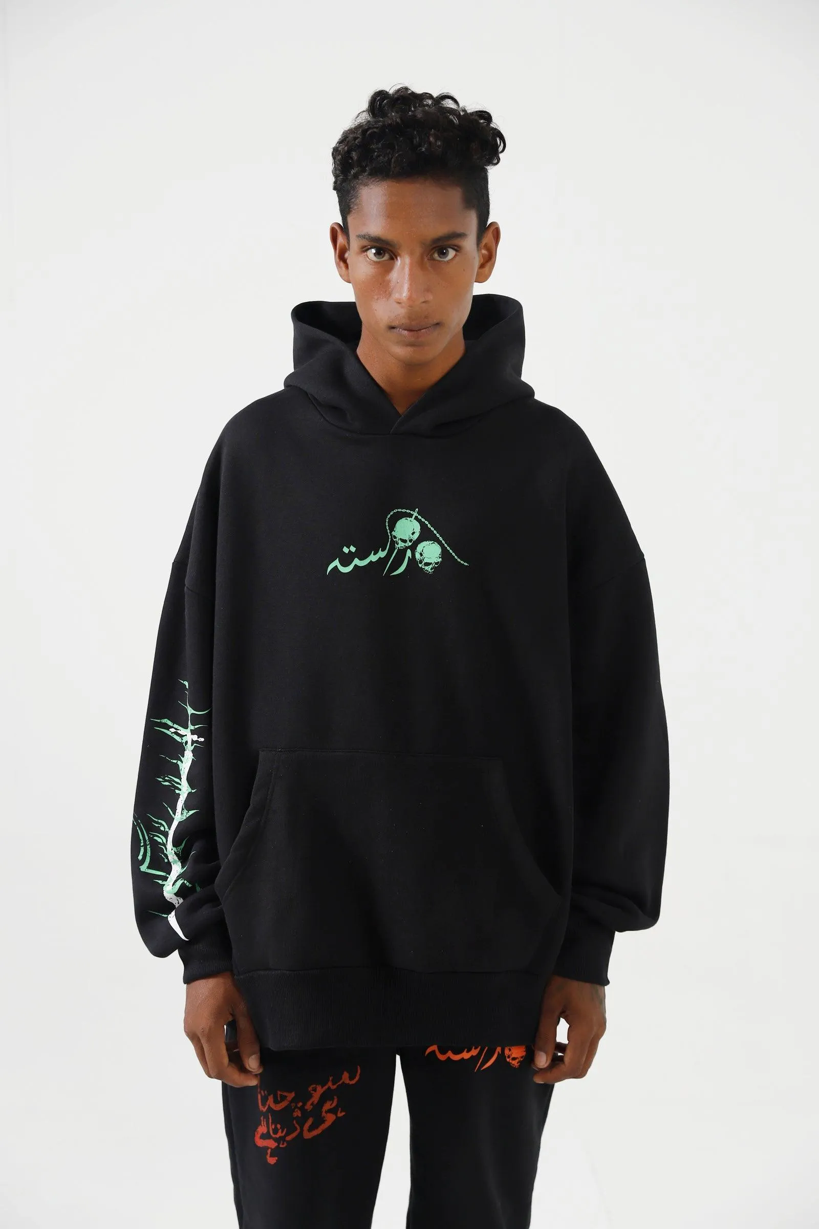 "HANIF NIAZI" PRINTED COLLAB HOODIE