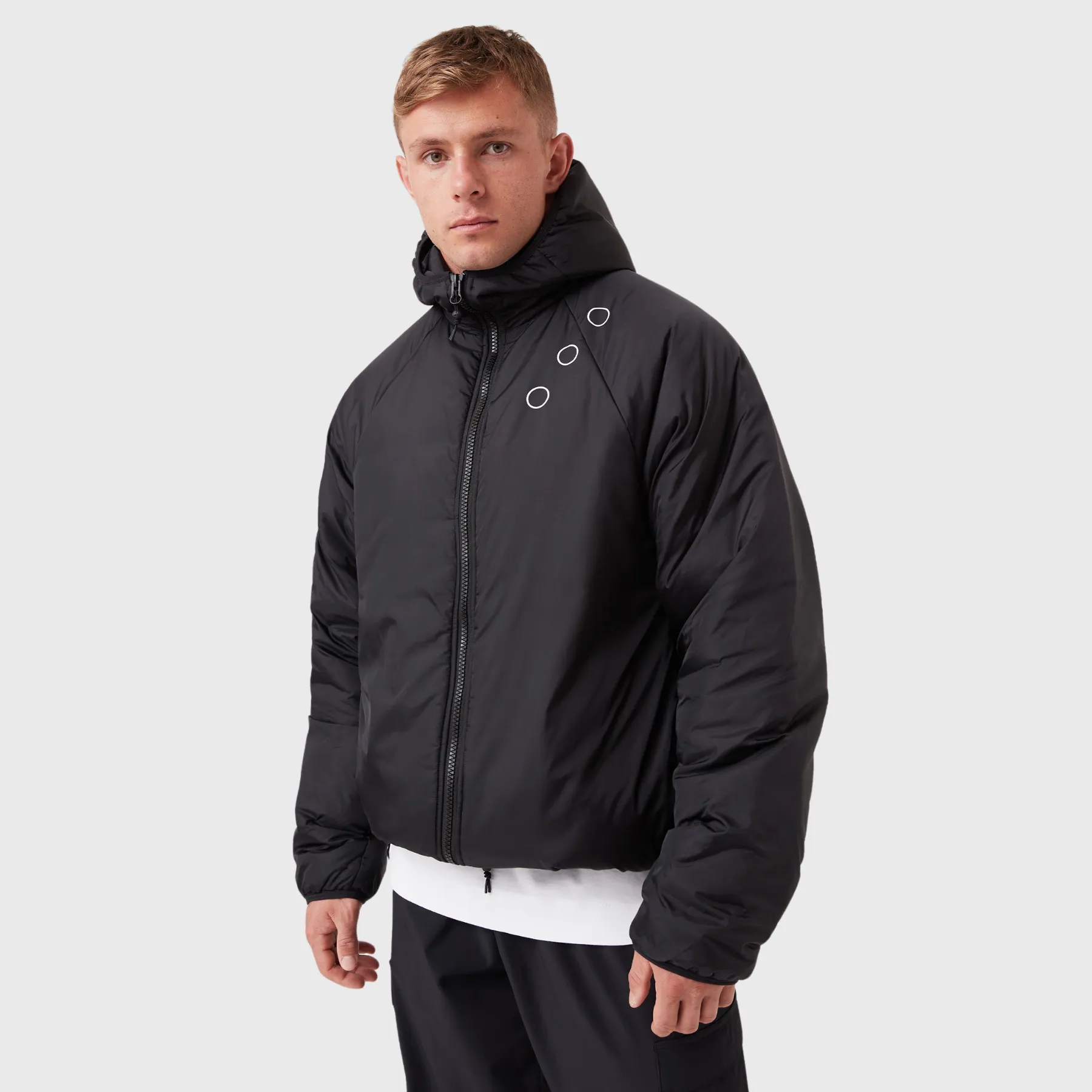 REC GEN - Exo-Cloud Hood Jacket Black